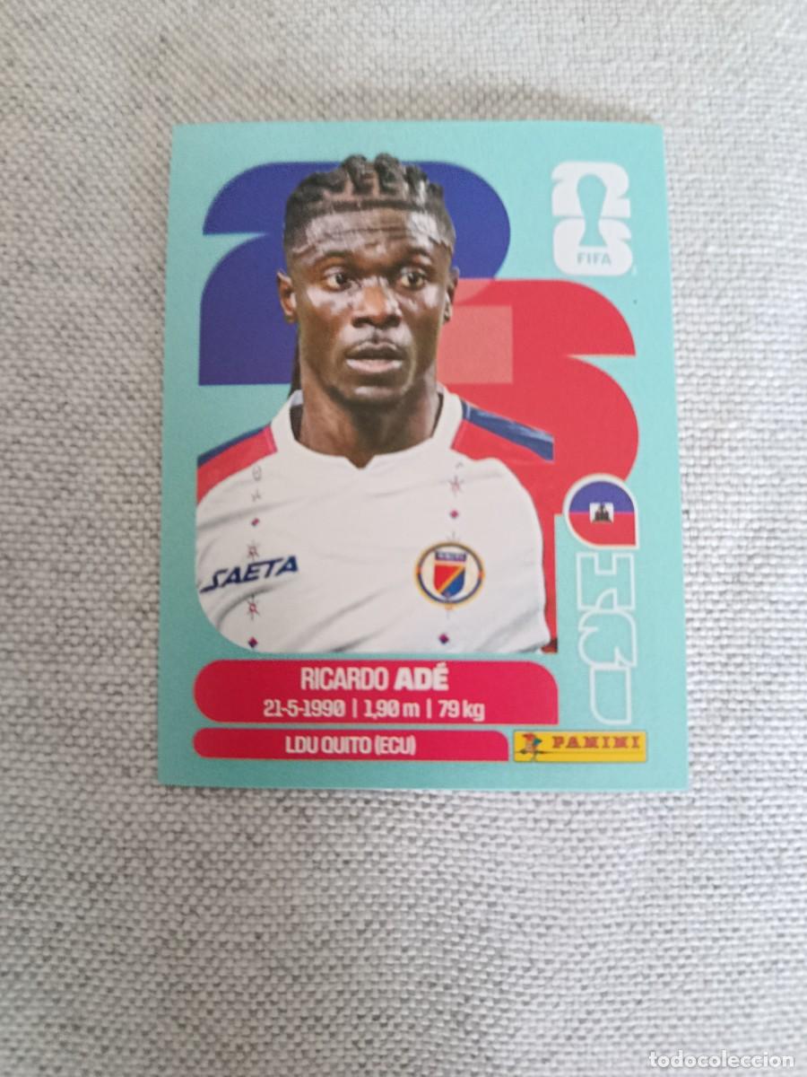 Cromos de F&uacute;tbol: Panini Mundial 2026 Estados Unidos-Mexico. 6- Ad&eacute;. Hait&iacute;. Nunca pegado.