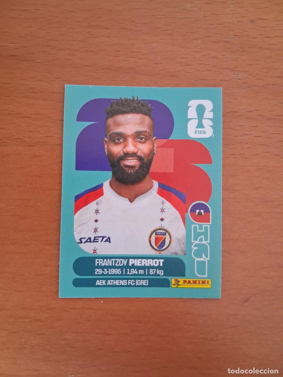 Cromos de F&uacute;tbol: Fifa World Cup 26 Mundial 2026 HAI 20 Haiti Danley Frantzdy Pierrot