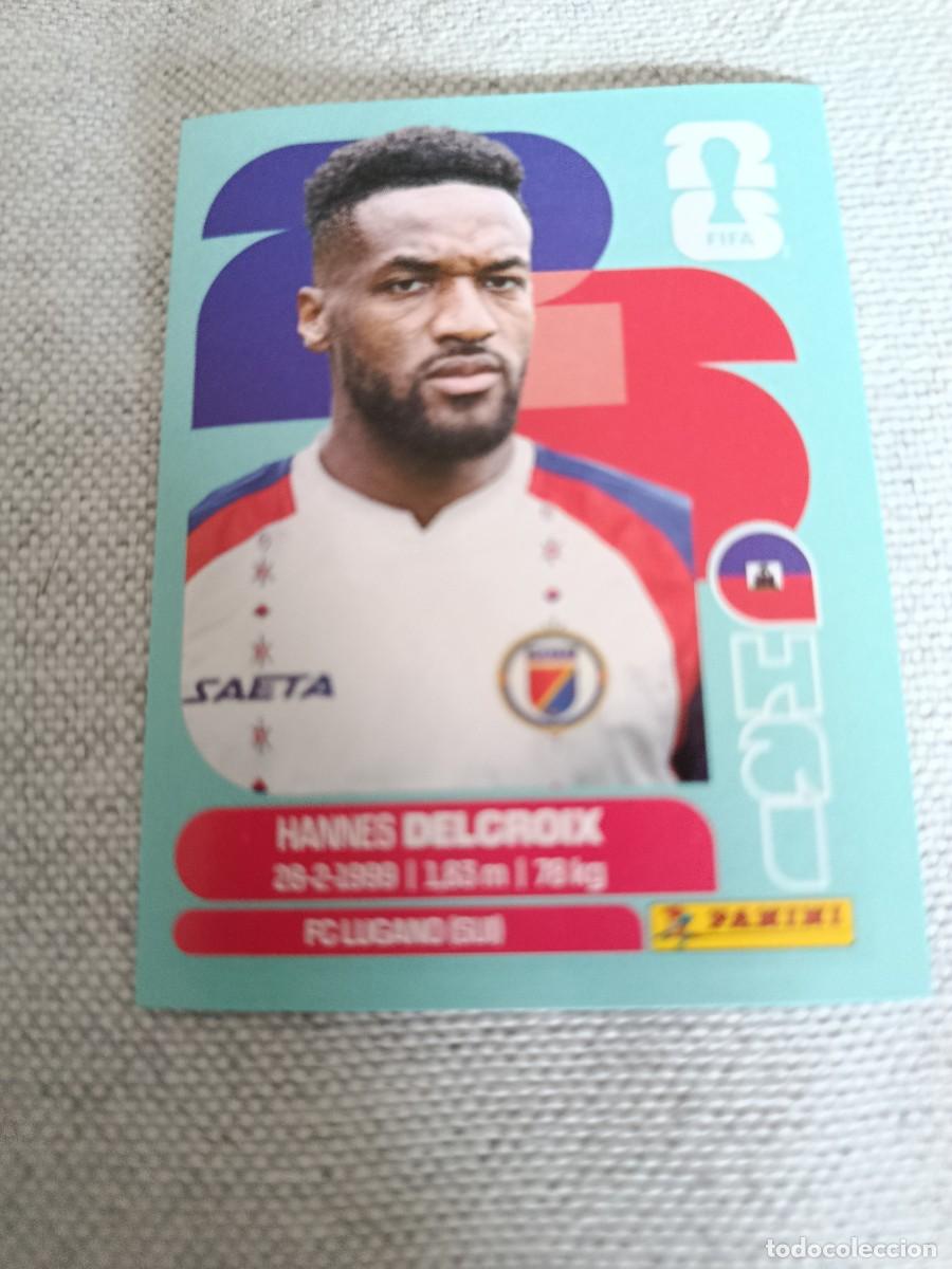 Cromos de F&uacute;tbol: Panini Mundial 2026 Estados Unidos-Mexico. 9- Delcroix. Hait&iacute;. Nunca pegado.