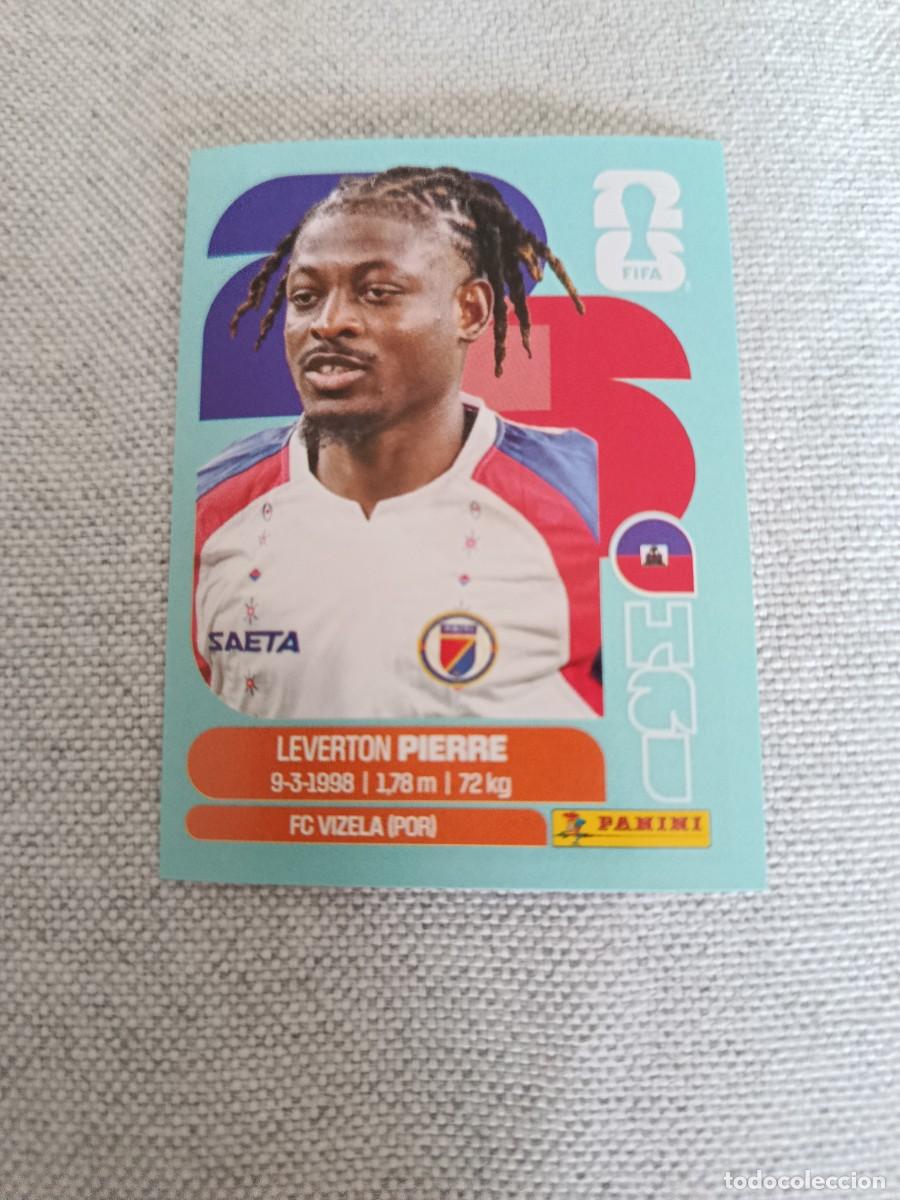 Cromos de F&uacute;tbol: Panini Mundial 2026 Estados Unidos-Mexico. 10- Pierre. Hait&iacute;. Nunca pegado.