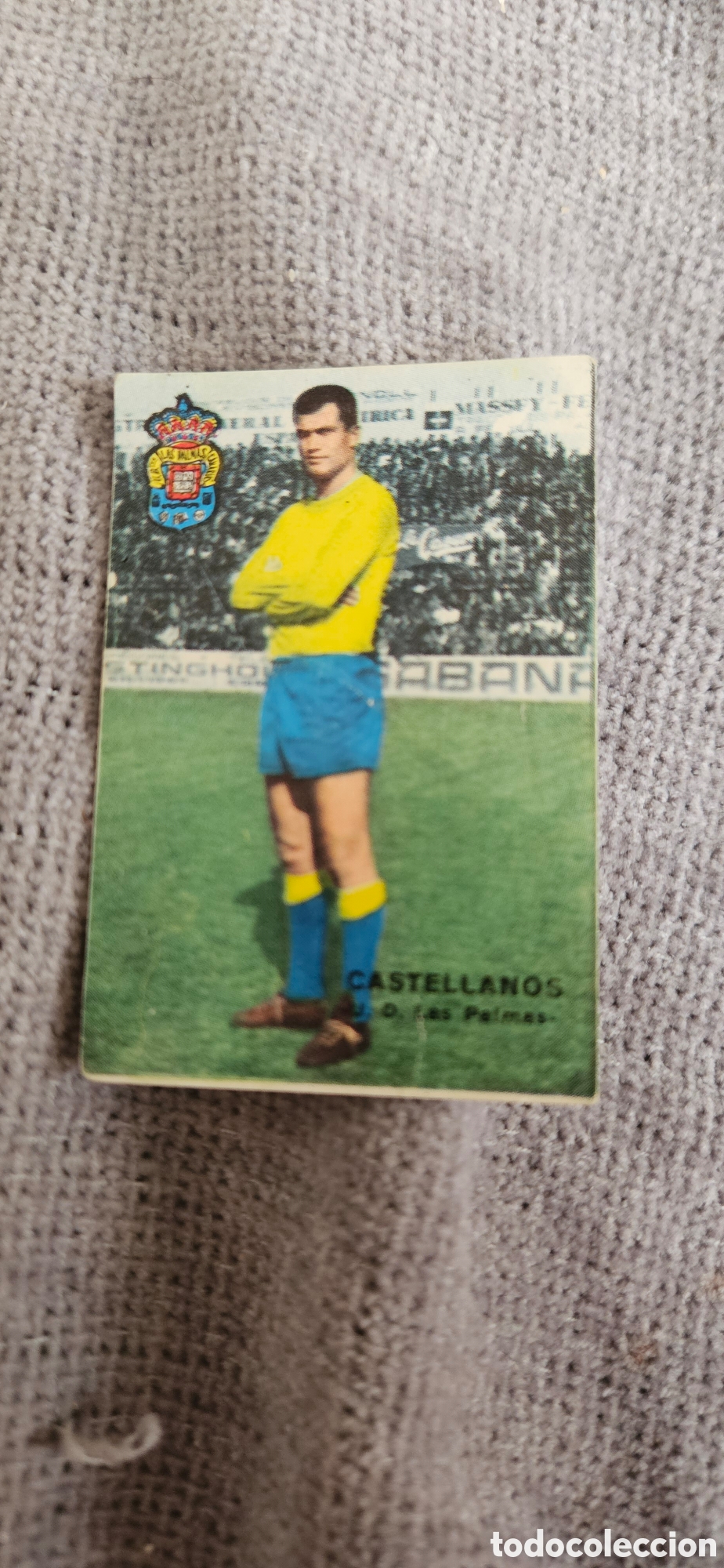 Cromos de F&uacute;tbol: Castellanos las palmas fher disgra despegado
