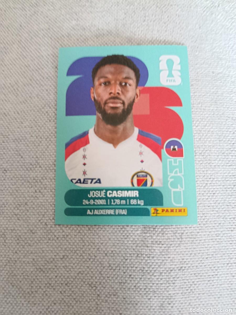 Cromos de F&uacute;tbol: Panini Mundial 2026 Estados Unidos-Mexico. 16- Casimir. Hait&iacute;. Nunca pegado.
