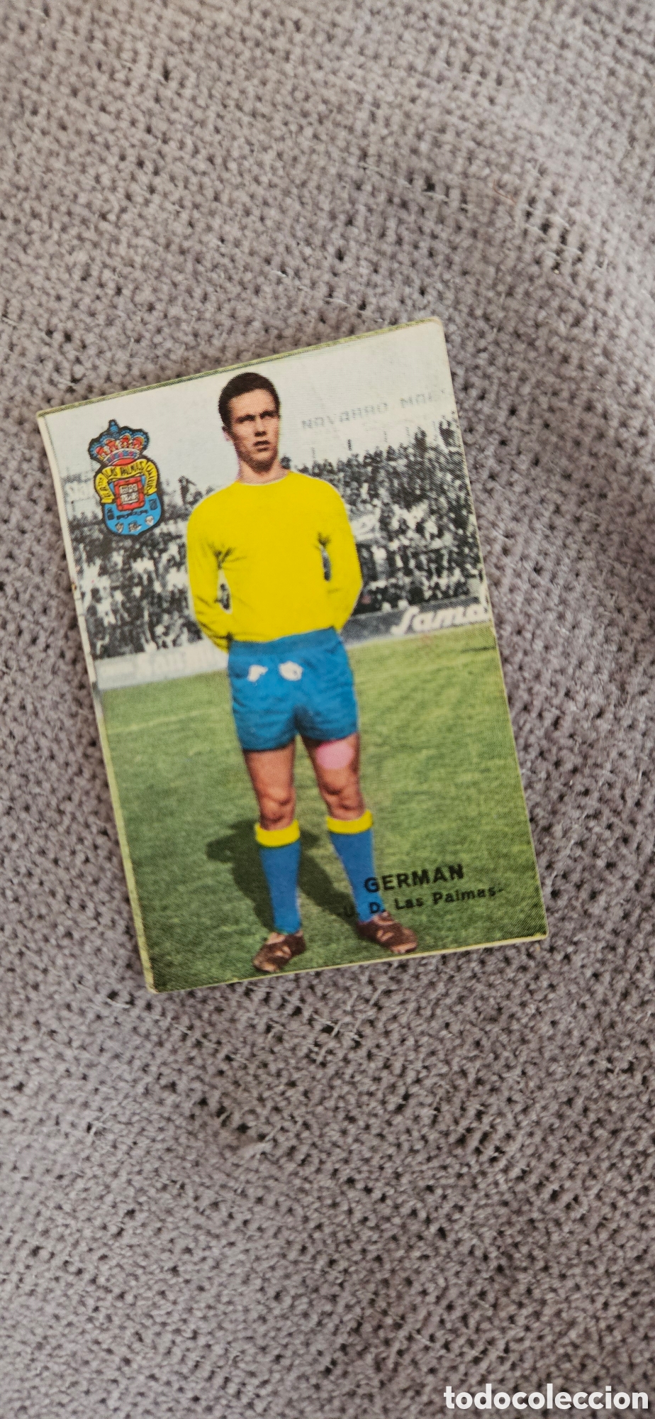 Cromos de F&uacute;tbol: German las palmas fher disgra despegado