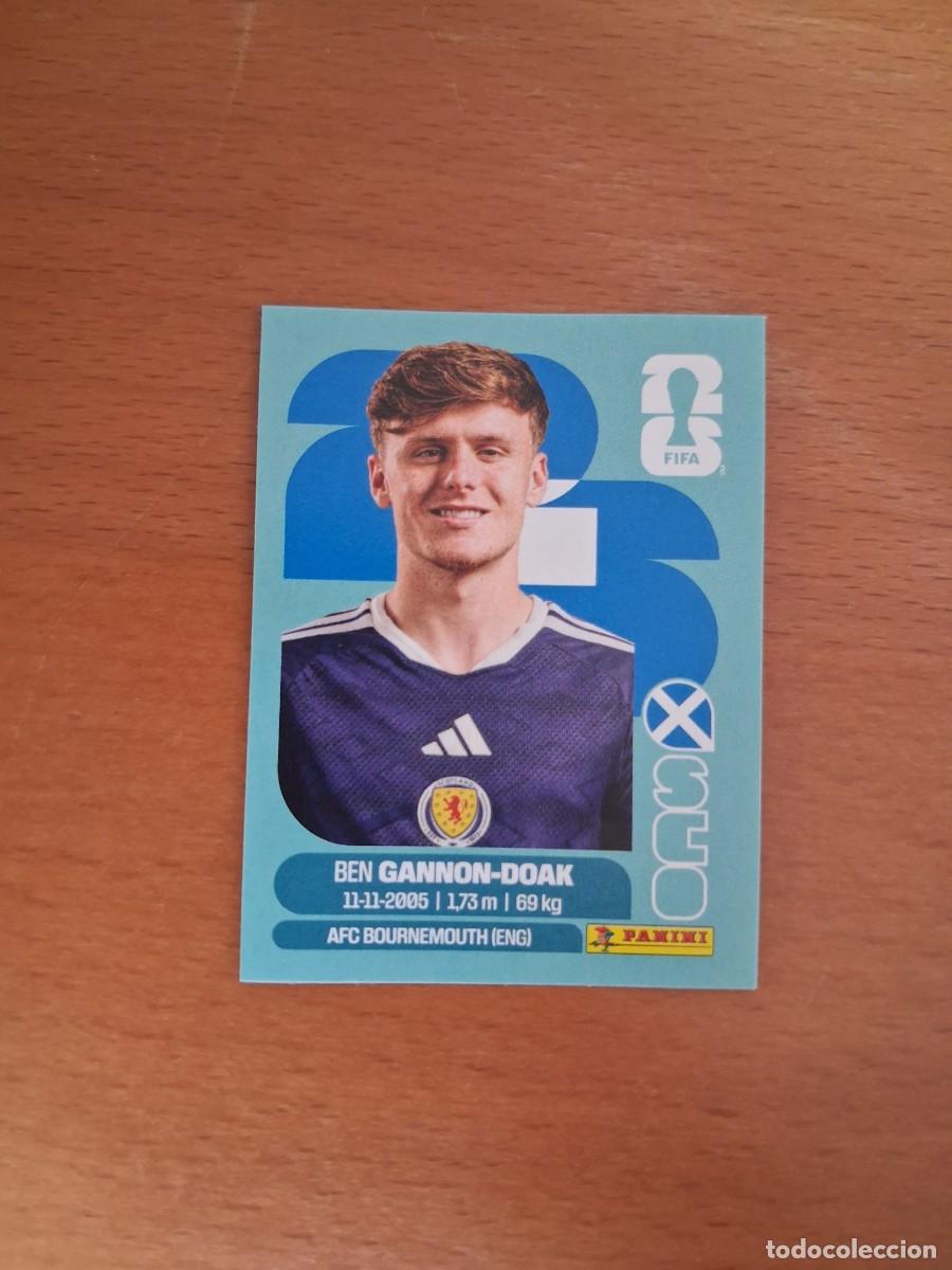 Cromos de F&uacute;tbol: Fifa World Cup 26 Mundial 2026 SCO 20 Escocia Ben Gannon-Doak