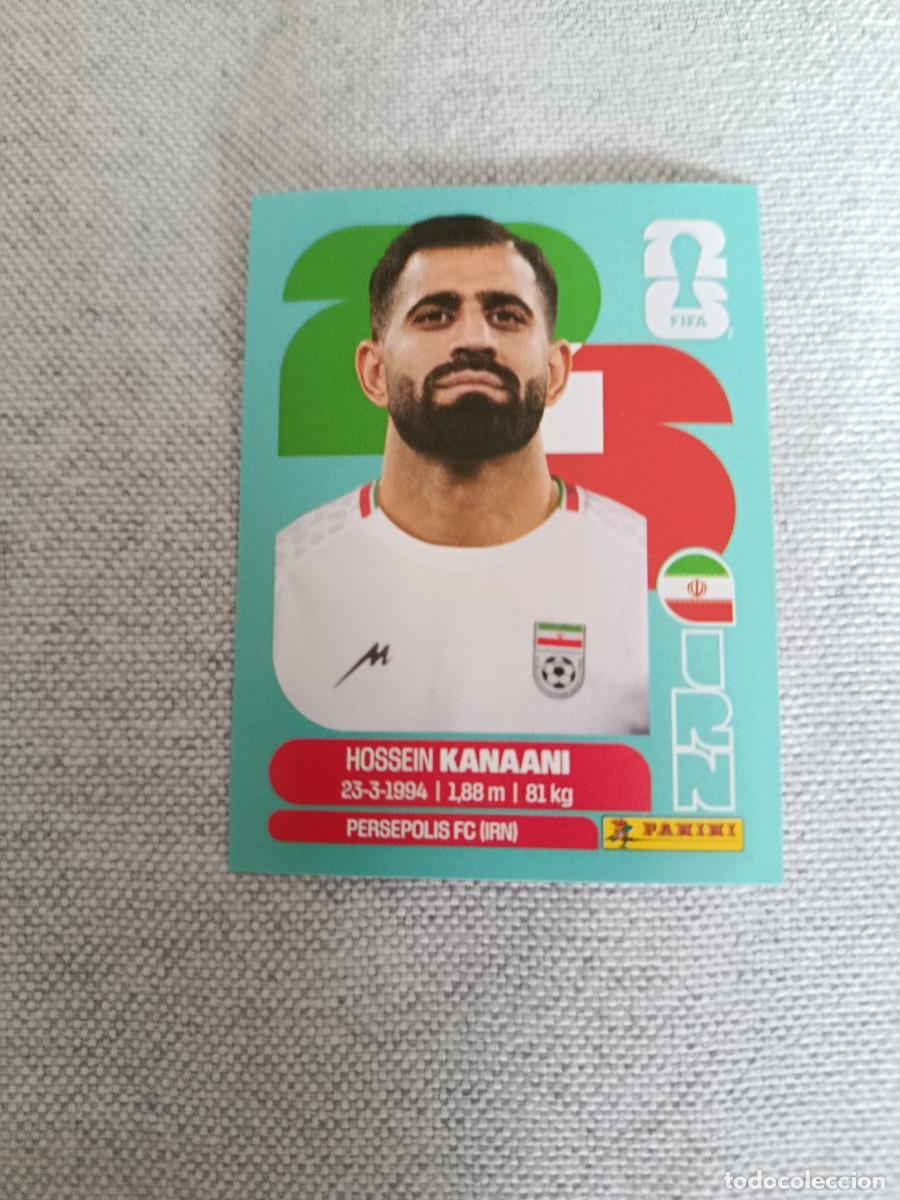Cartes &agrave; collectionner de Football: Panini Mundial 2026 Estados Unidos-Mexico. 8- Kanaani. Ir&aacute;n. Nunca pegado.