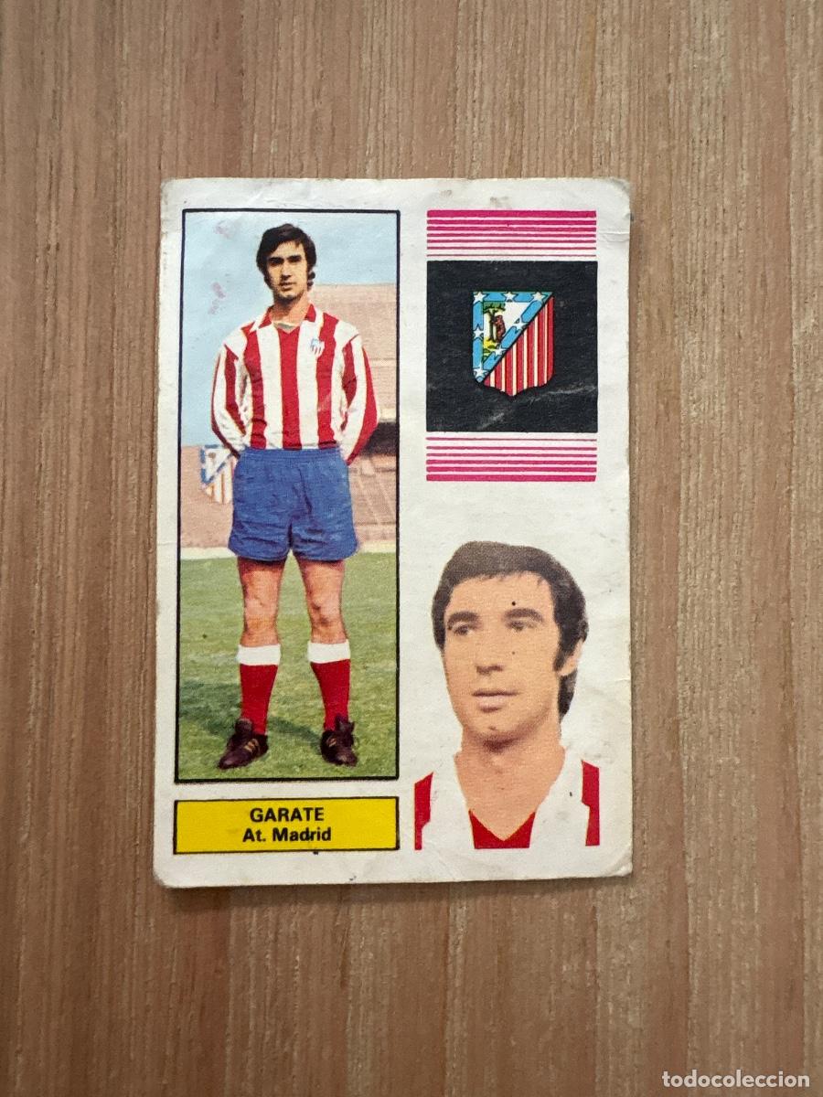 Fu&szlig;ball-Sticker: 21. CROMO DESPEGADO LIGA FHER GARATE ATL&Eacute;TICO DE MADRID 1974-75 74&ndash;75