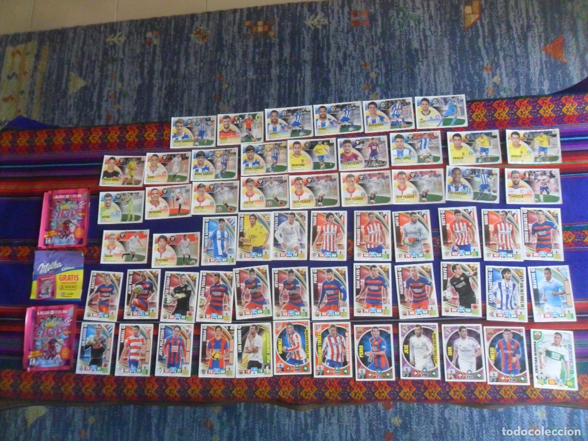 Cartes &agrave; collectionner de Football: 2 SOBRE LLENO ESTE LIGA 25 26 PROMO MILKA 59 CROMO ADRENALYN MESSI 14 15, 16 17 7 COLOCA 4 FICHAJE