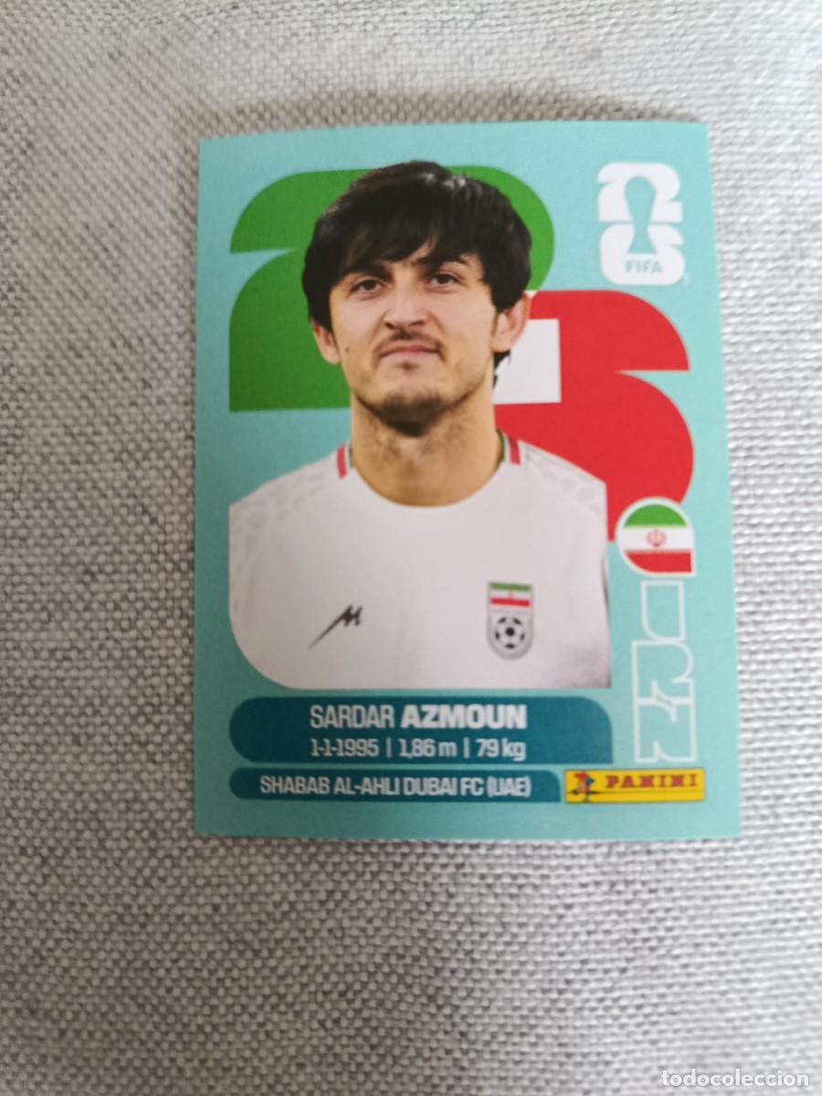 Cromos de F&uacute;tbol: Panini Mundial 2026 Estados Unidos-Mexico. 17- Azmoun. Ir&aacute;n. Nunca pegado.