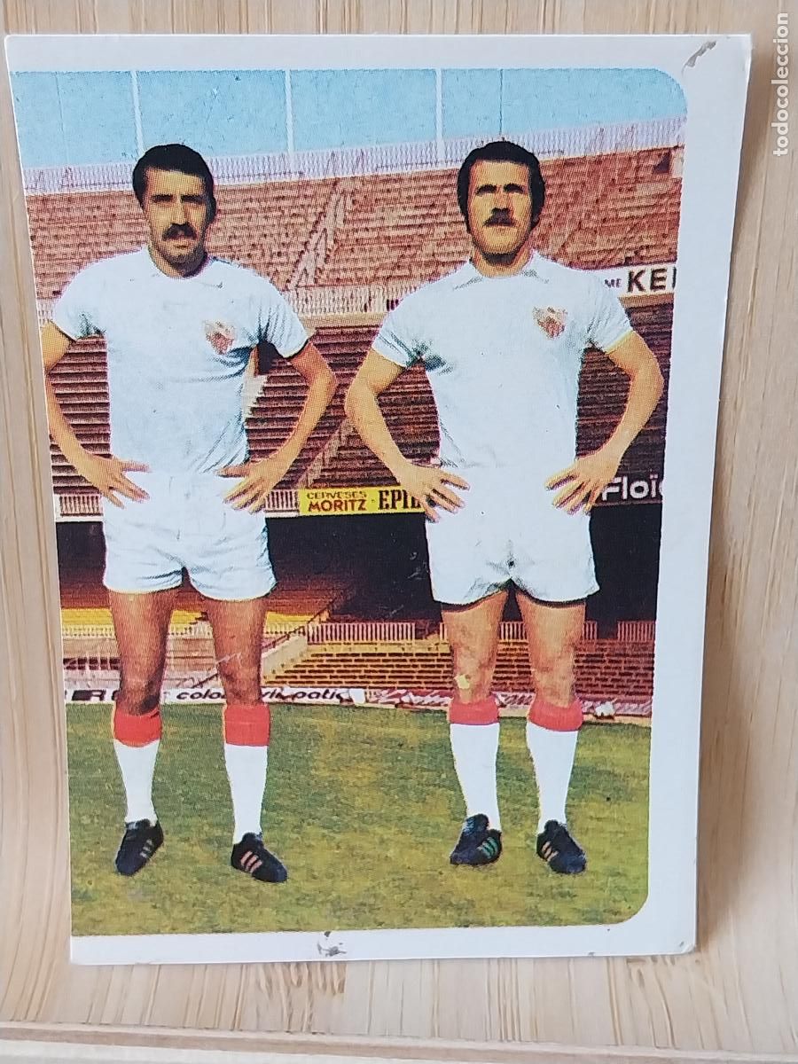 Cromos de F&uacute;tbol: PLAZA - FERMIN SEVILLA RUIROMER A&Ntilde;O 1975 75 76 CROMO 192 +*+* SIN PEGAR NUNCA ROMERO