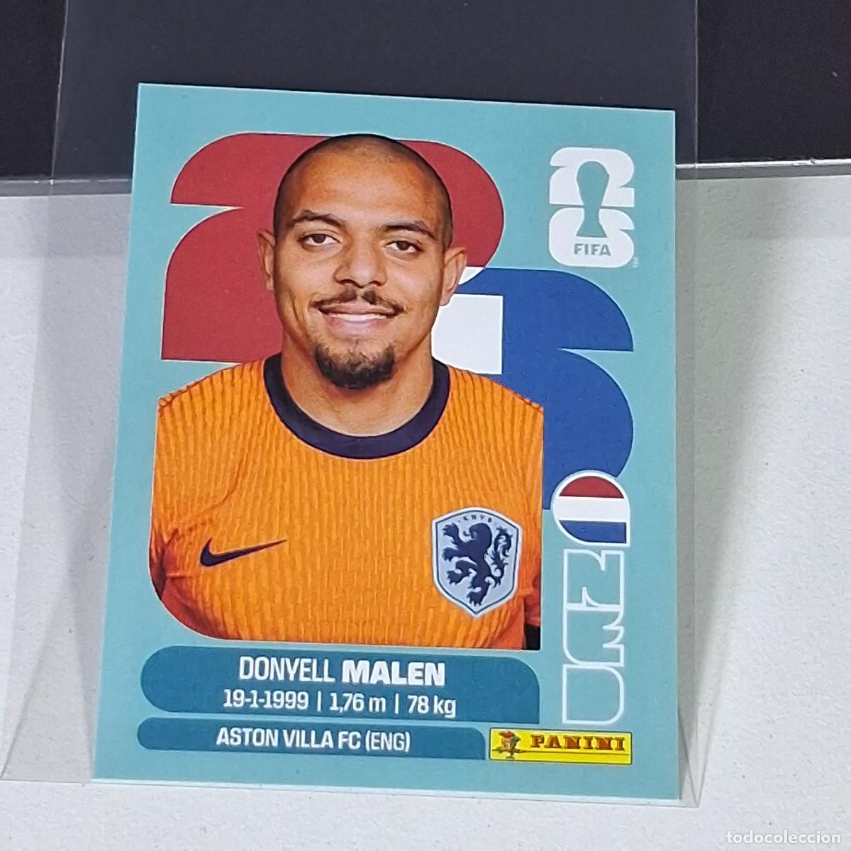 Cromos de F&uacute;tbol: A36 NED18 DONYELL MALEN 18 PA&Iacute;SES BAJOS HOLANDA NED MUNDIAL FIFA WORLD CUP 2026 STICKER PANINI