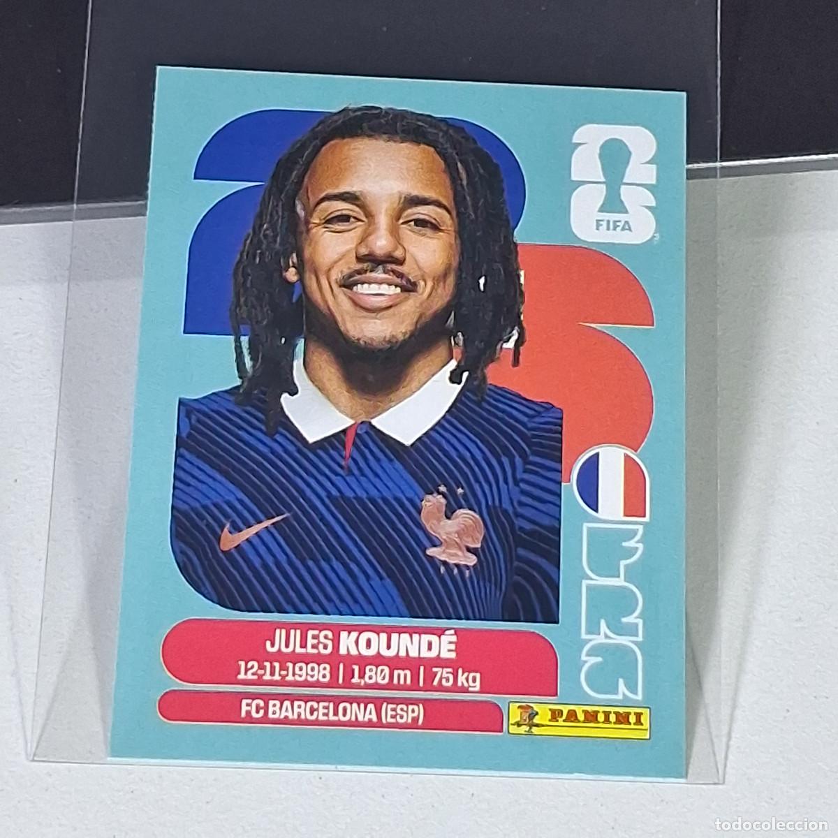 Cromos de F&uacute;tbol: A36 FRA5 FRA 5 JULES KOUND&Eacute; FRANCIA FRANCE FRA MUNDIAL FIFA WORLD CUP 2026 STICKER PANINI