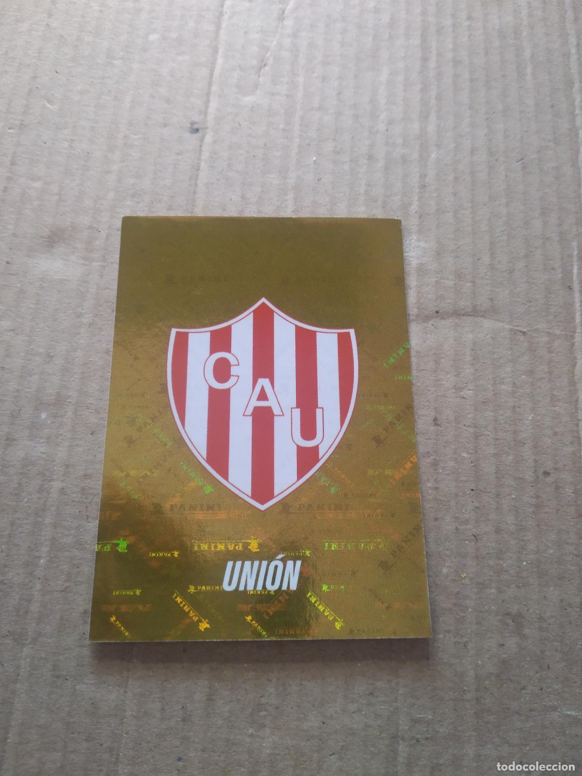 Cromos de F&uacute;tbol: 446 ESCUDO UNION CROMO FUTBOL ARGENTINO PANINI LIGA ARGENTINA 2023