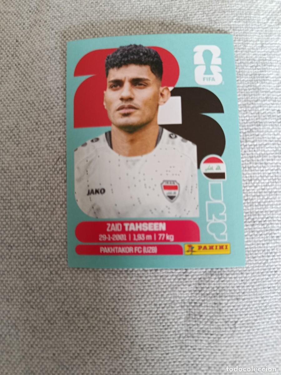 Cromos de F&uacute;tbol: Panini Mundial 2026 Estados Unidos-Mexico. 7- Tahseen. Iraq. Nunca pegado.