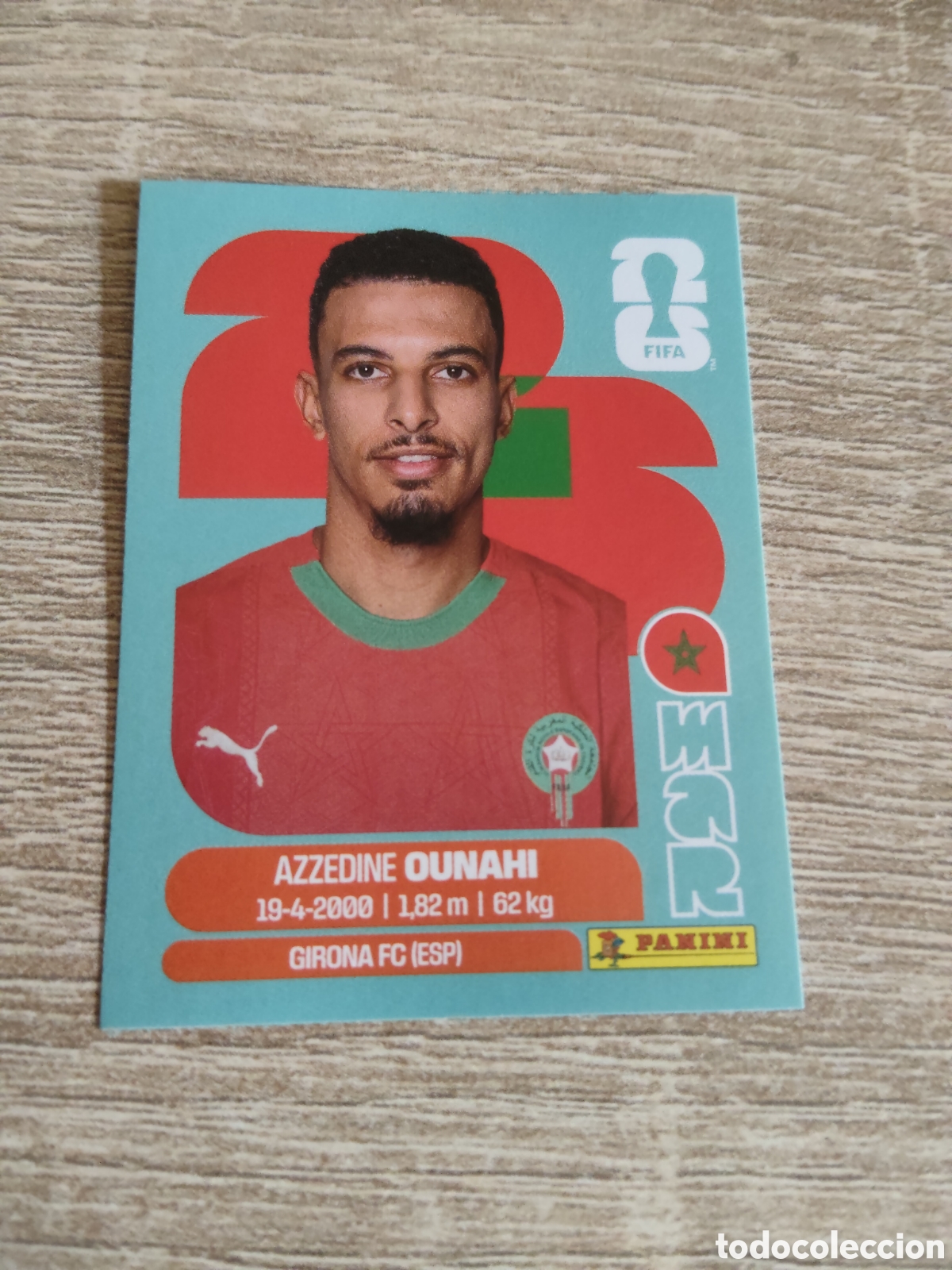 Cromos de F&uacute;tbol: Panini mundial 2026 MAR 11 Azzedine Ounahi Marruecos