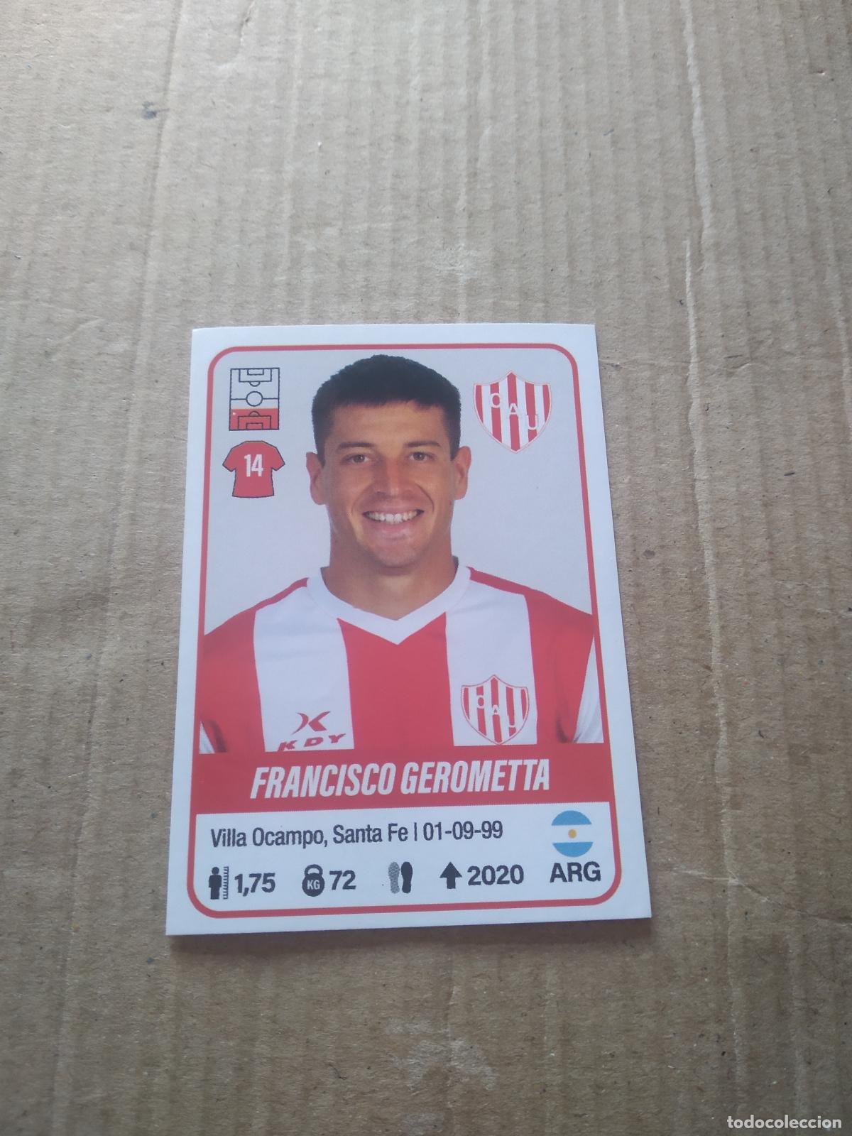 Cromos de F&uacute;tbol: 453 FRANCISCO GEROMETTA UNION CROMO FUTBOL ARGENTINO PANINI LIGA ARGENTINA 2023