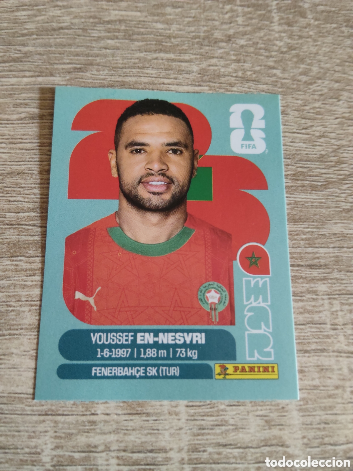 Figurine di Calcio: Panini mundial 2026 MAR 16 Youssef En-Nesyri Marruecos