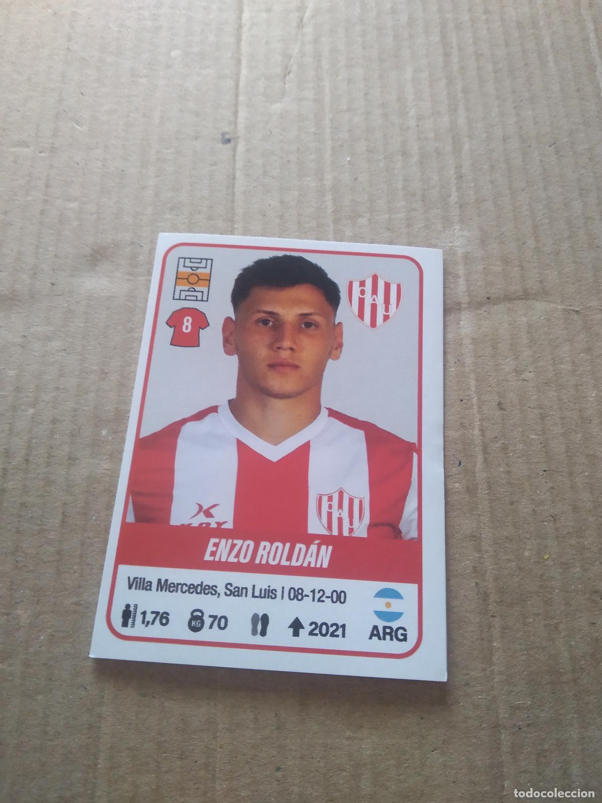 Cromos de F&uacute;tbol: 458 ENZO ROLDAN UNION CROMO FUTBOL ARGENTINO PANINI LIGA ARGENTINA 2023