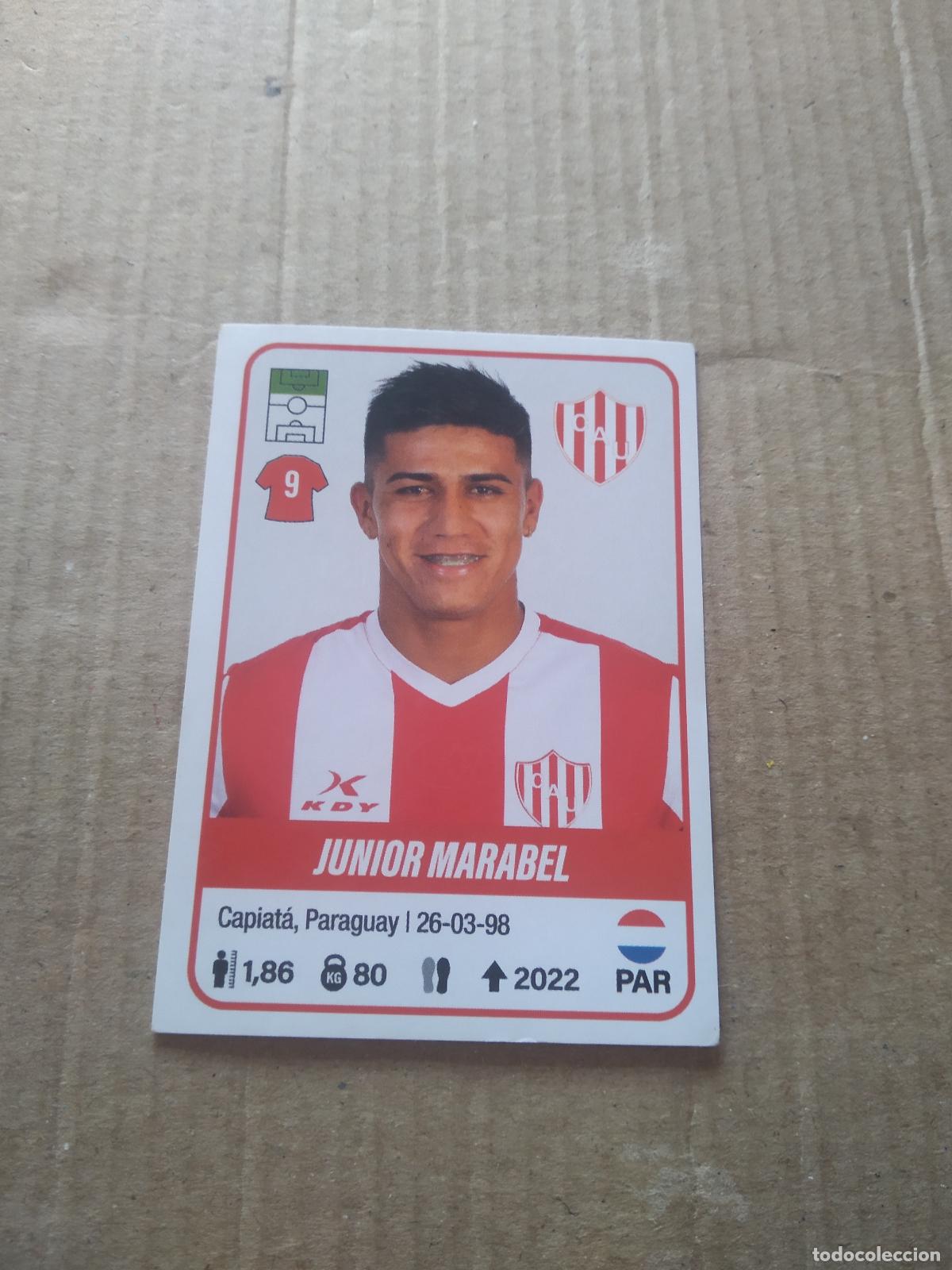 Cromos de F&uacute;tbol: 459 JUNIOR MARABEL UNION CROMO FUTBOL ARGENTINO PANINI LIGA ARGENTINA 2023