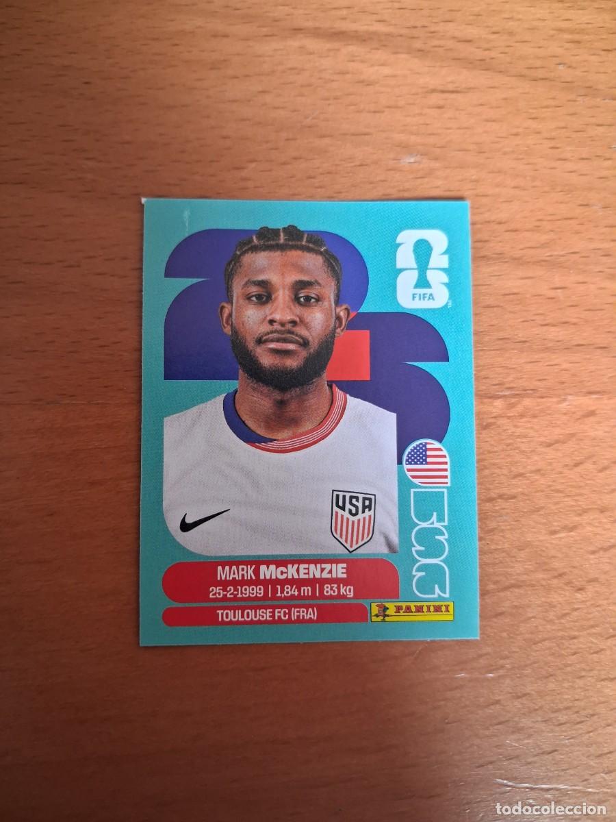 Cromos de F&uacute;tbol: Fifa World Cup 26 Mundial 2026 USA 5 Estados Unidos Mark McKenzie