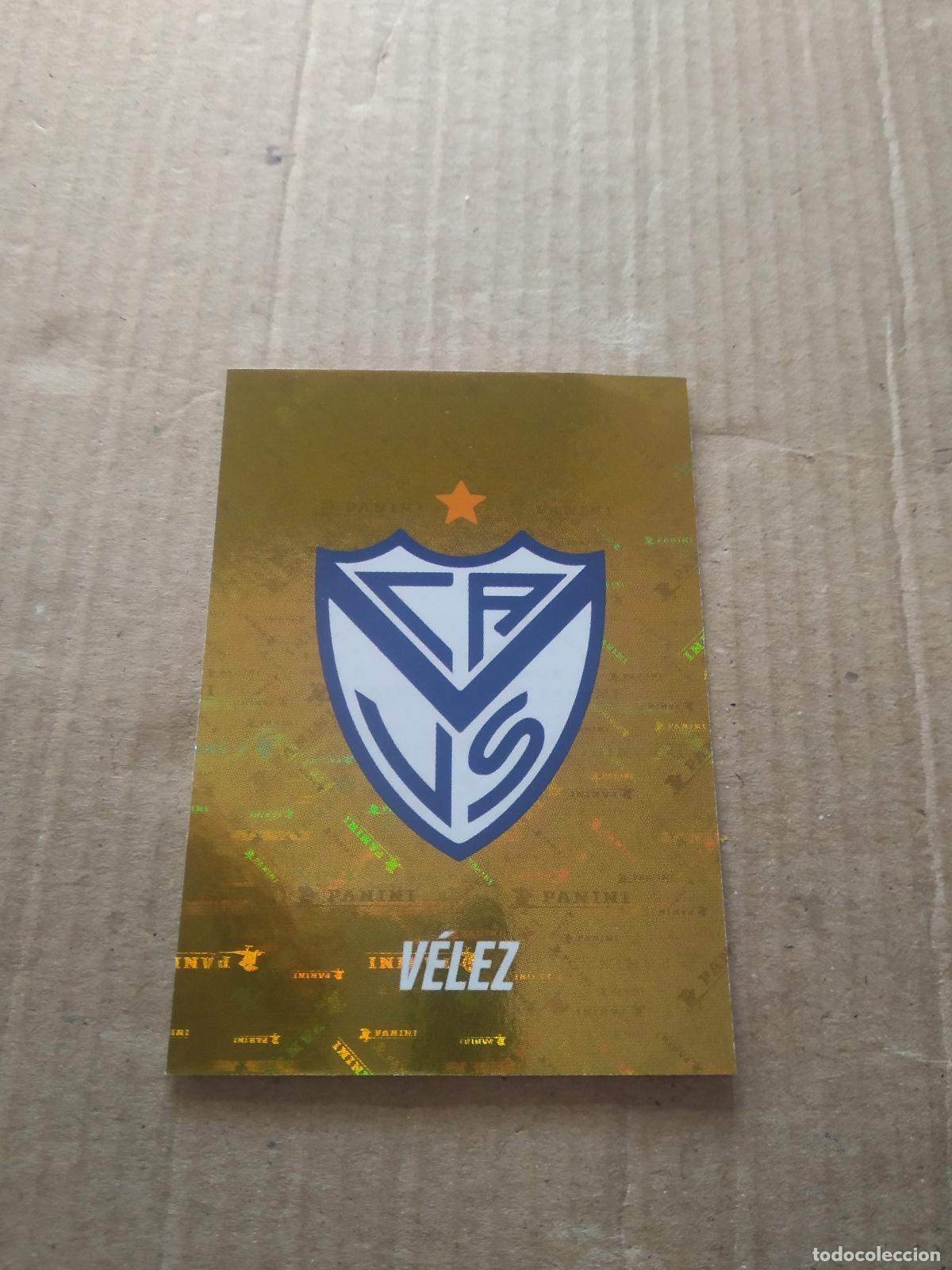 Cromos de F&uacute;tbol: 463 ESCUDO VELEZ CROMO FUTBOL ARGENTINO PANINI LIGA ARGENTINA 2023