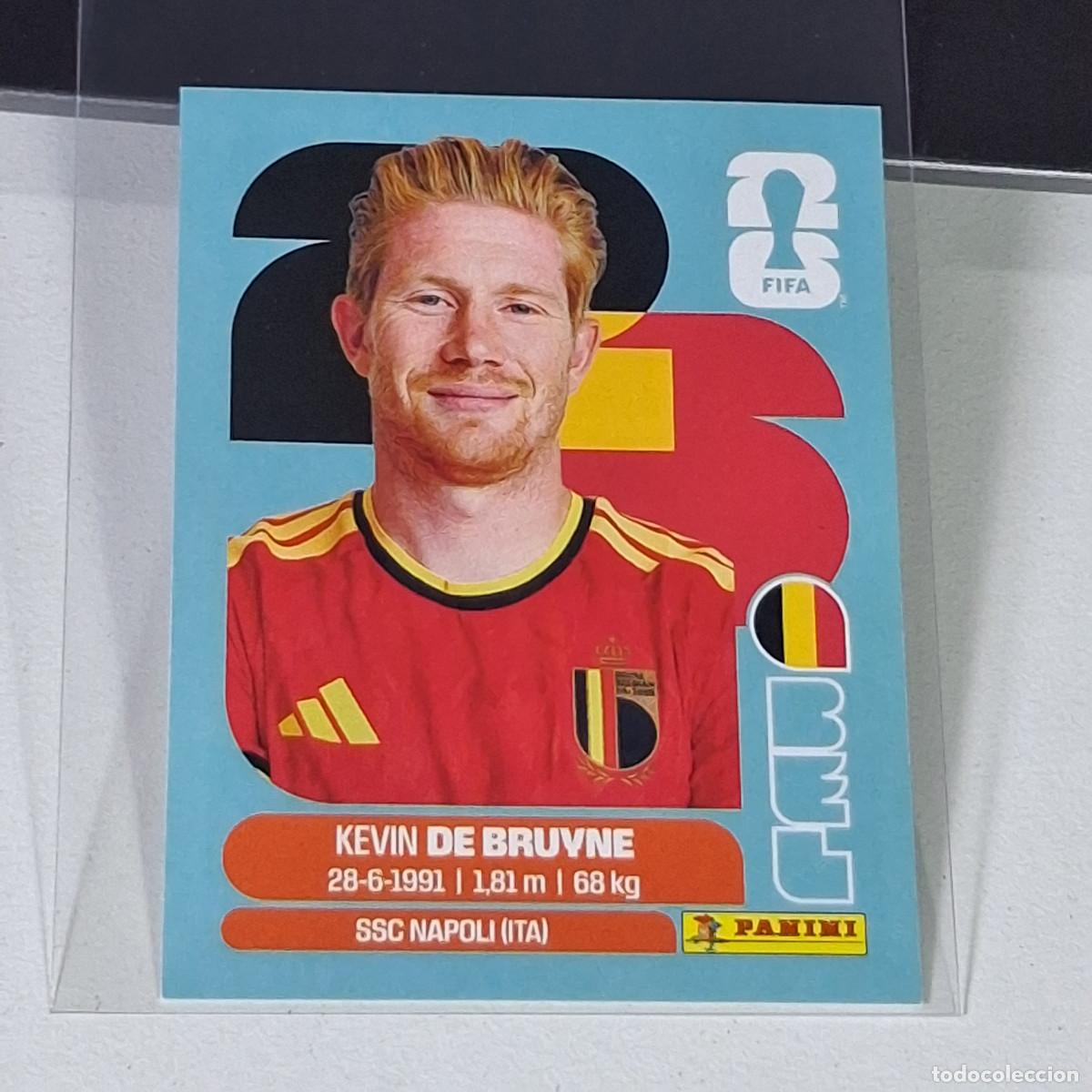 Cromos de F&uacute;tbol: A36 BEL15 KEVIN DE BRUYNE 15 B&Eacute;LGICA BELGIUM MUNDIAL FIFA WORLD CUP 2026 STICKER PANINI