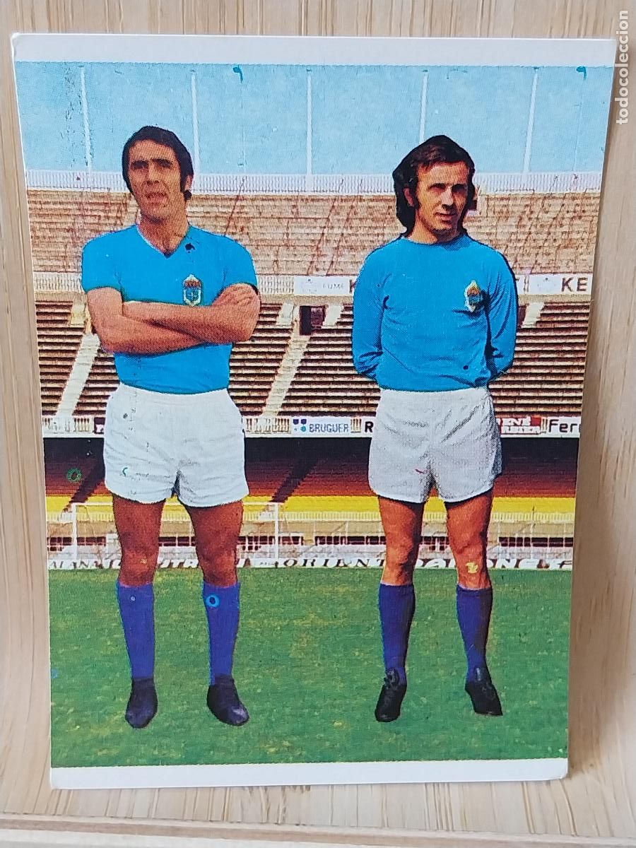 Cromos de F&uacute;tbol: DJORIC - CORTES REAL OVIEDO RUIROMER A&Ntilde;O 1975 75 76 CROMO 174 +*+ SIN PEGAR NUNCA ROMERO
