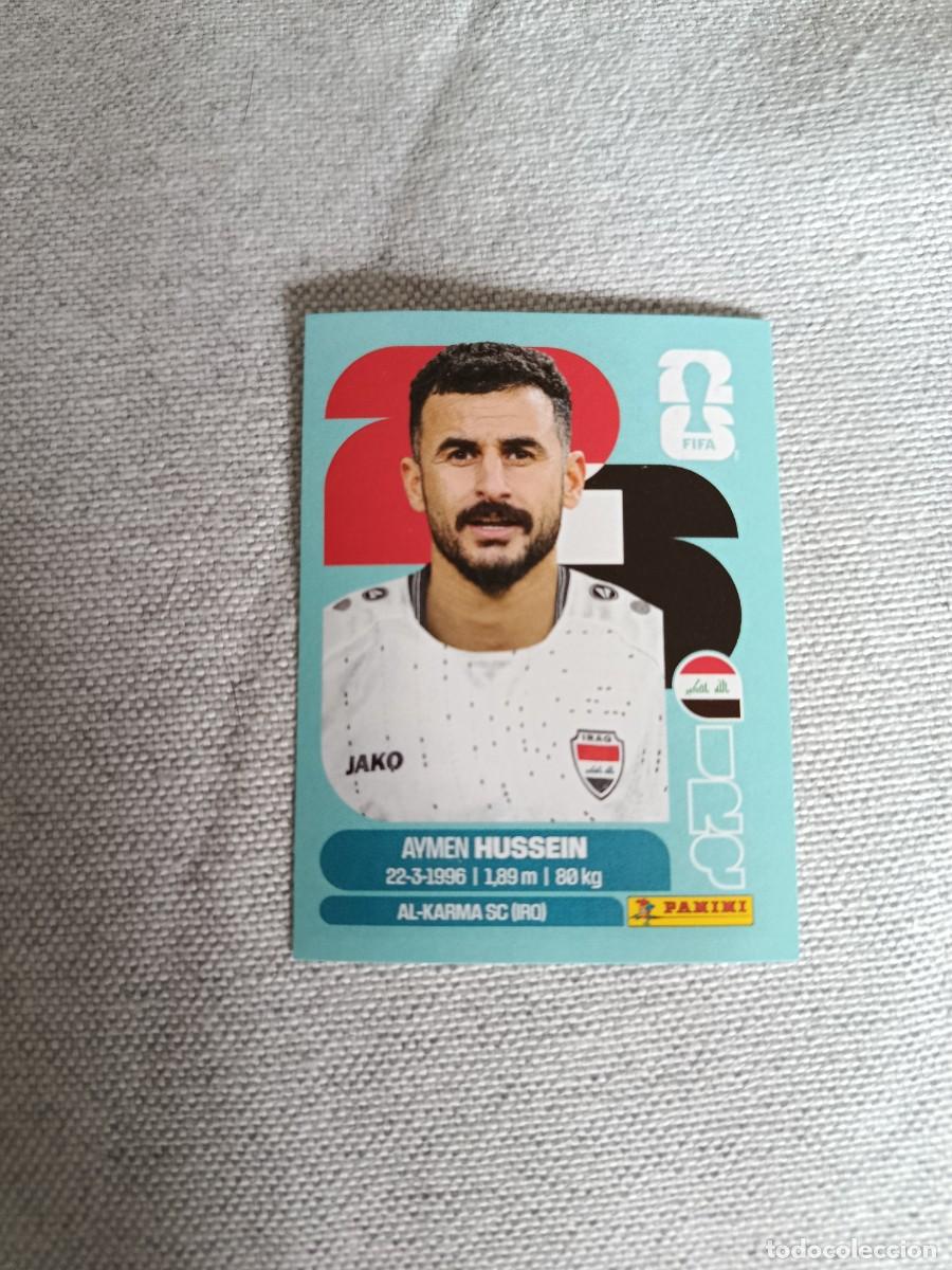 Cromos de F&uacute;tbol: Panini Mundial 2026 Estados Unidos-Mexico. 19- Hussein. Iraq. Nunca pegado.