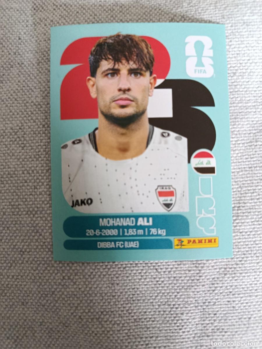 Cromos de F&uacute;tbol: Panini Mundial 2026 Estados Unidos-Mexico. 20- Ali. Iraq. Nunca pegado.