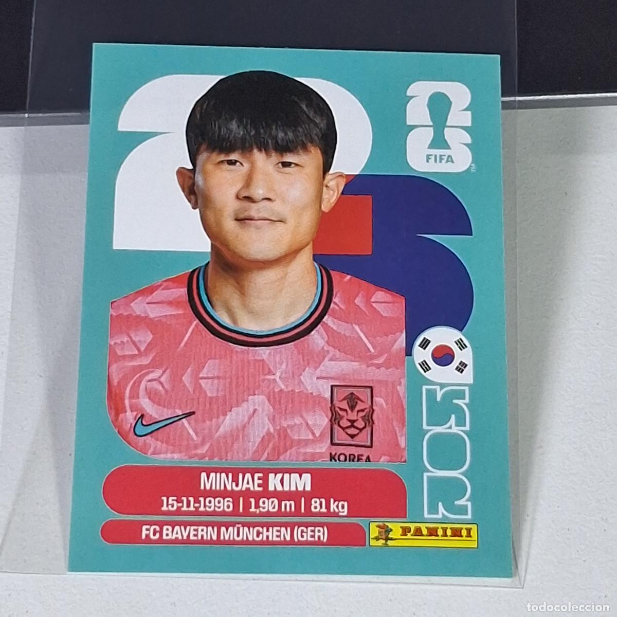 Cromos de Futebol: A36 KOR4 MIN-JAE KIM 4 COREA DEL SUR KOREA KOR SOUTH MUNDIAL FIFA WORLD CUP 2026 STICKER PANINI