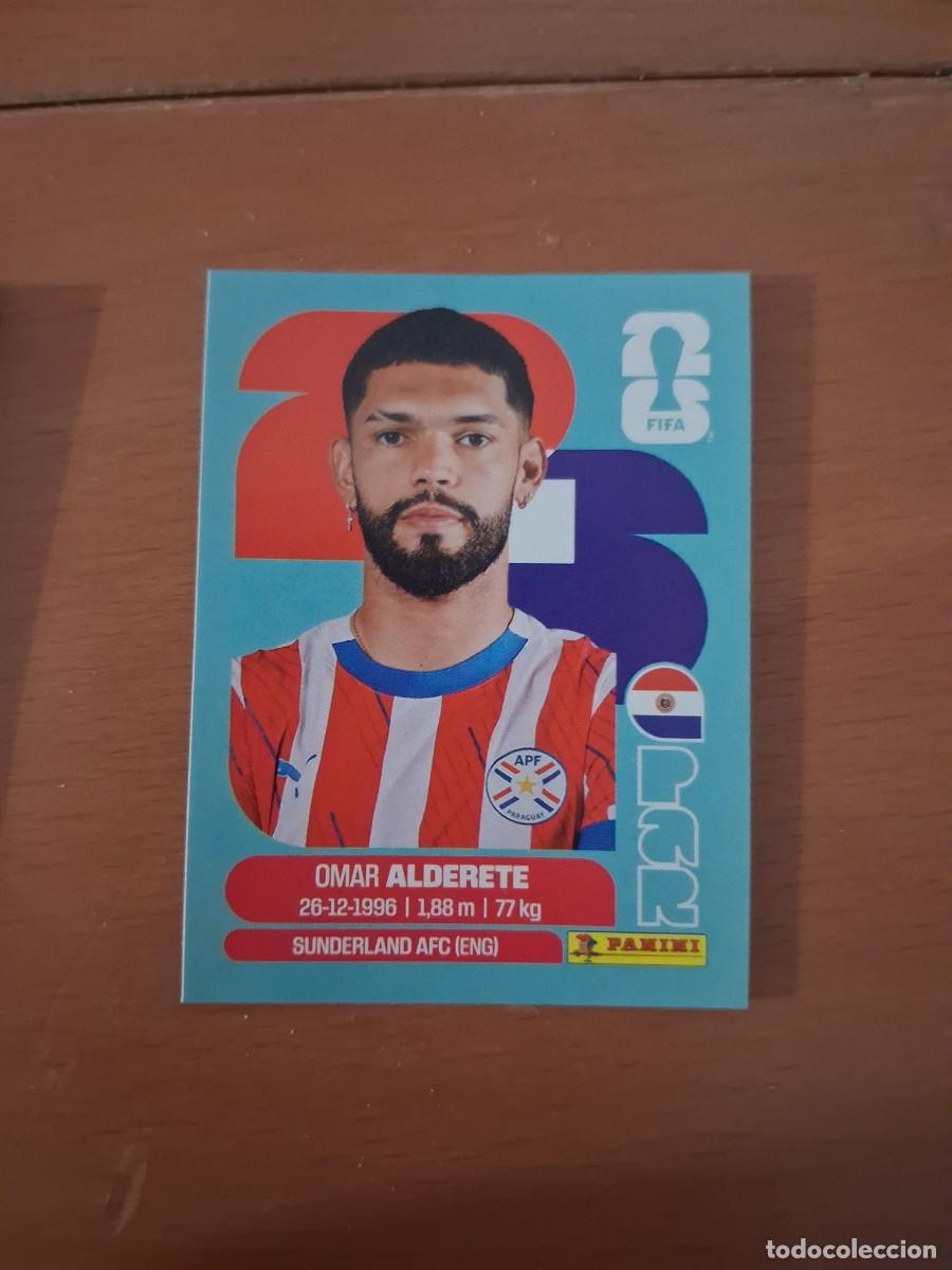 Cromos de F&uacute;tbol: Fifa World Cup 26 Mundial 2026 PAR 7 Paraguay Omar Alderete