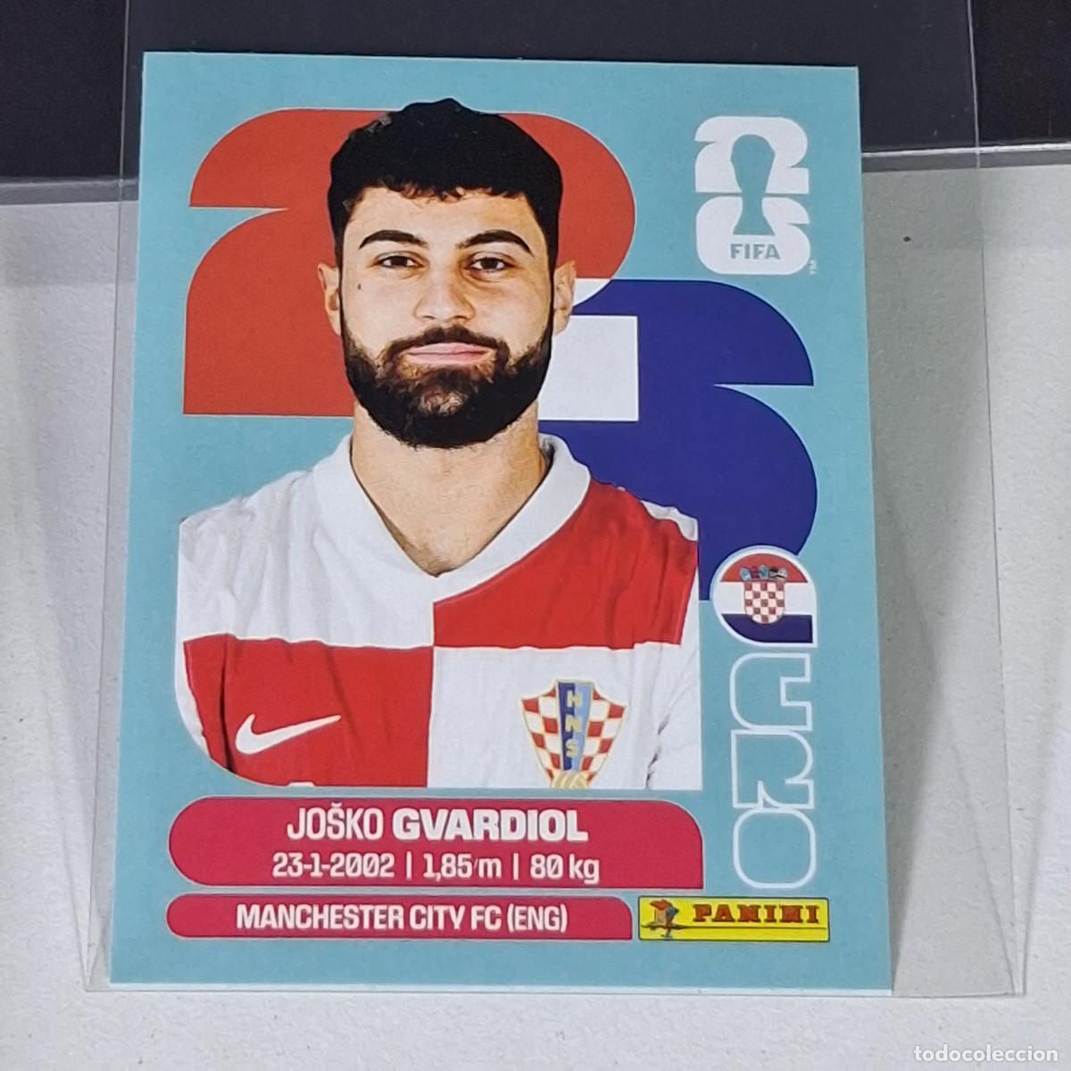 Cromos de F&uacute;tbol: A36 CRO 4 CRO4 JO&Scaron;KO GVARDIOL CROATIA CROACIA CRO MUNDIAL FIFA WORLD CUP 2026 STICKER PANINI