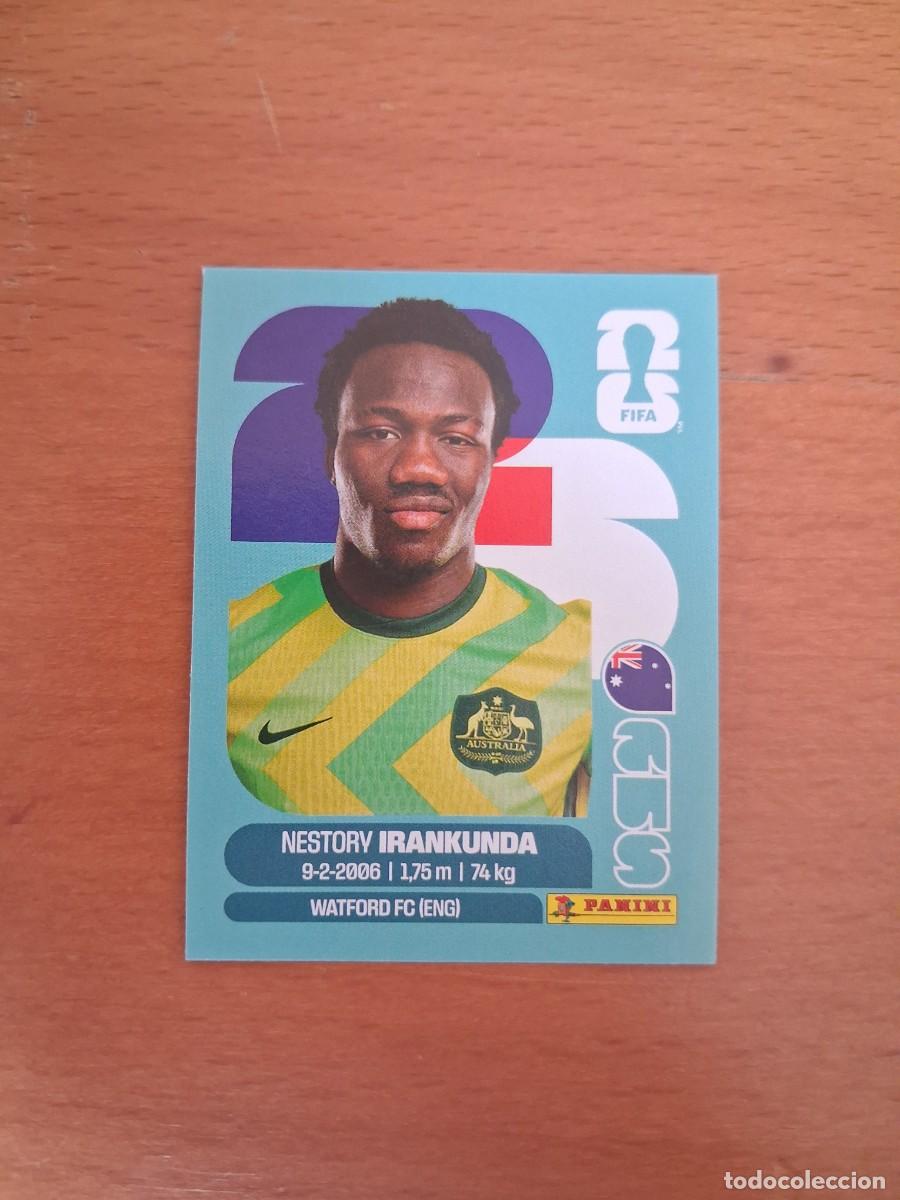 Cartes &agrave; collectionner de Football: Fifa World Cup 26 Mundial 2026 AUS 19 Australia Nestory Irankunda