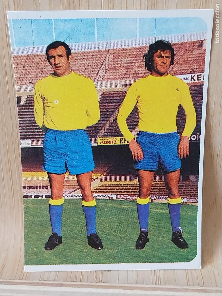 Cartes &agrave; collectionner de Football: MORITZ - ISAURO CADIZ RUIROMER A&Ntilde;O 1975 75 76 CROMO 152 +*+ SIN PEGAR NUNCA ROMERO