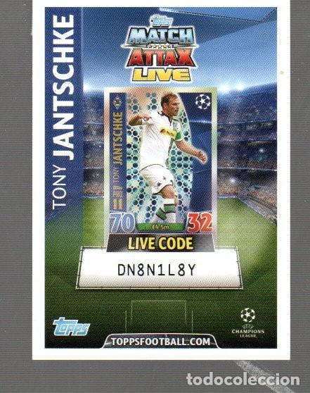 Cromos de F&uacute;tbol: CROMO DE MATCH ATTAX LIVE DE TOPPS FOOTBALL CON RAFFAEL