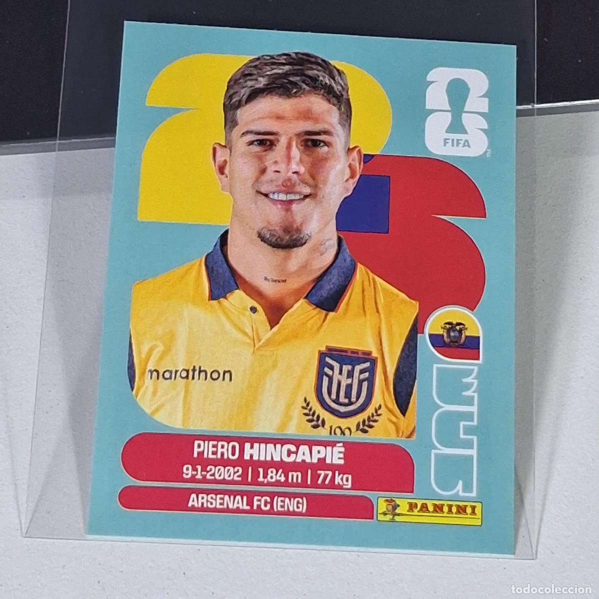 Cromos de F&uacute;tbol: A36 ECU4 PIERO HINCAPI&Eacute; 4 ECUADOR ECU MUNDIAL FIFA WORLD CUP 2026 STICKER PANINI
