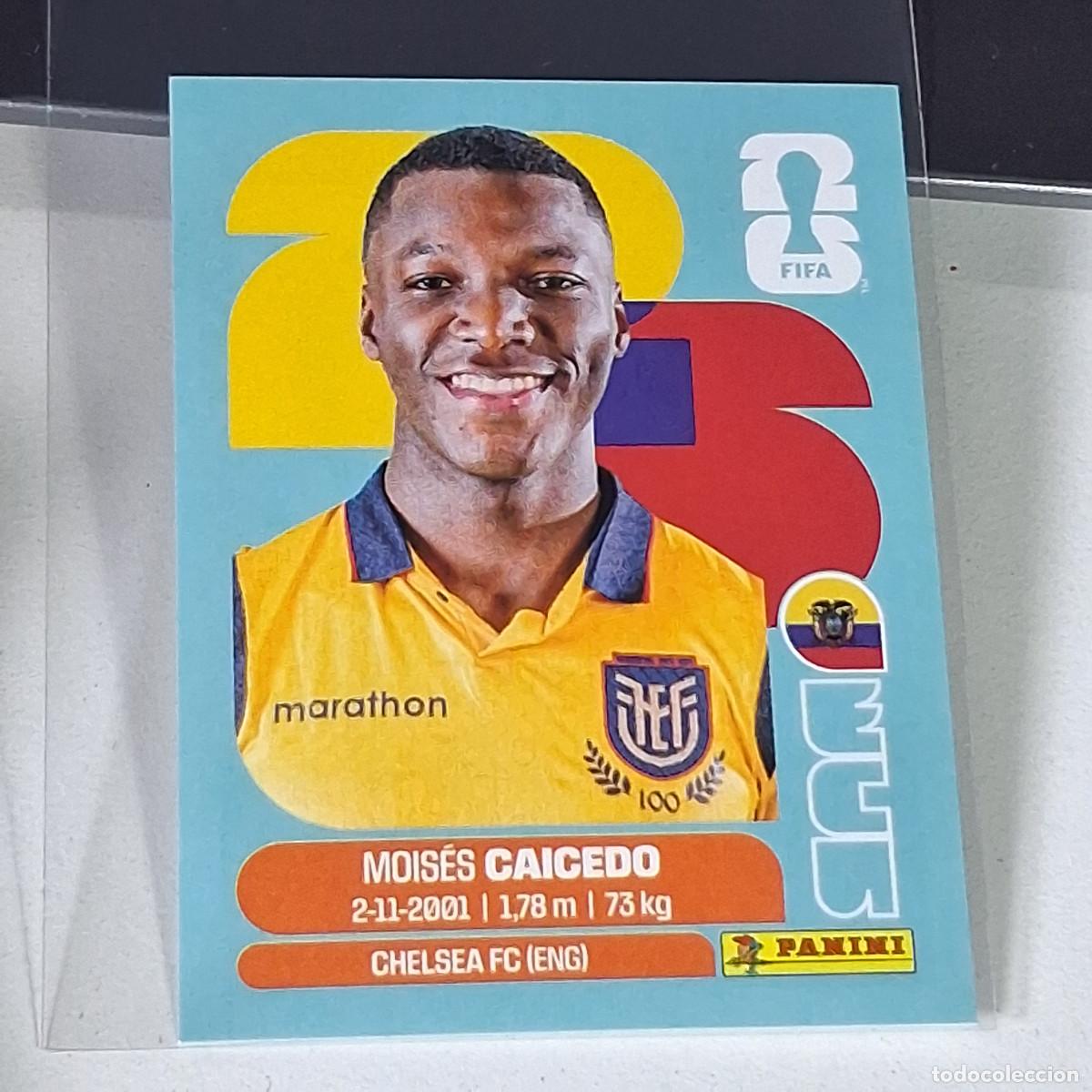 Cromos de F&uacute;tbol: A36 ECU9 MOIS&Eacute;S CAICEDO 9 ECUADOR ECU MUNDIAL FIFA WORLD CUP 2026 STICKER PANINI