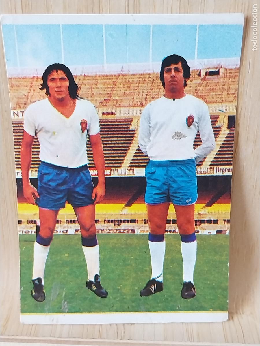 Cromos de F&uacute;tbol: DU&Ntilde;ABEITIA - OVEJERO ZARAGOZA RUIROMER A&Ntilde;O 1975 75 76 CROMO 143 +**+ SIN PEGAR NUNCA ROMERO