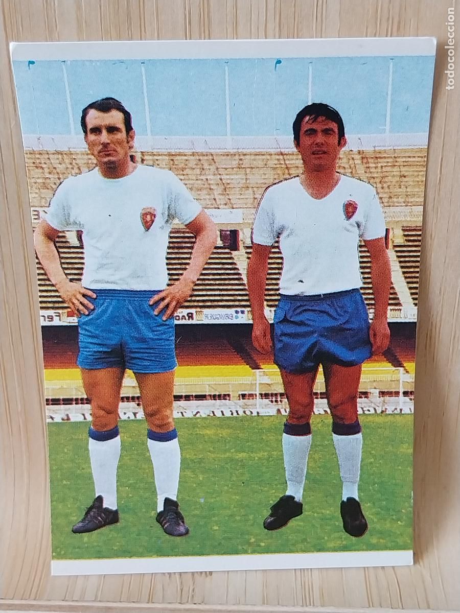 Football Stickers: VIOLETA - ARIAS ZARAGOZA RUIROMER A&Ntilde;O 1975 75 76 CROMO 139 +*+ SIN PEGAR NUNCA ROMERO