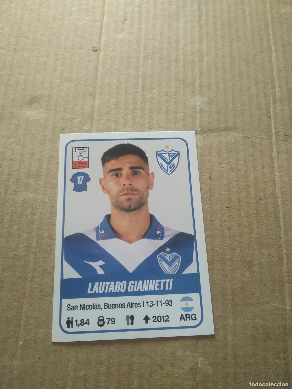 Football Stickers: 467 LAUTARO GIANNETTI VELEZ CROMO FUTBOL ARGENTINO PANINI LIGA ARGENTINA 2023