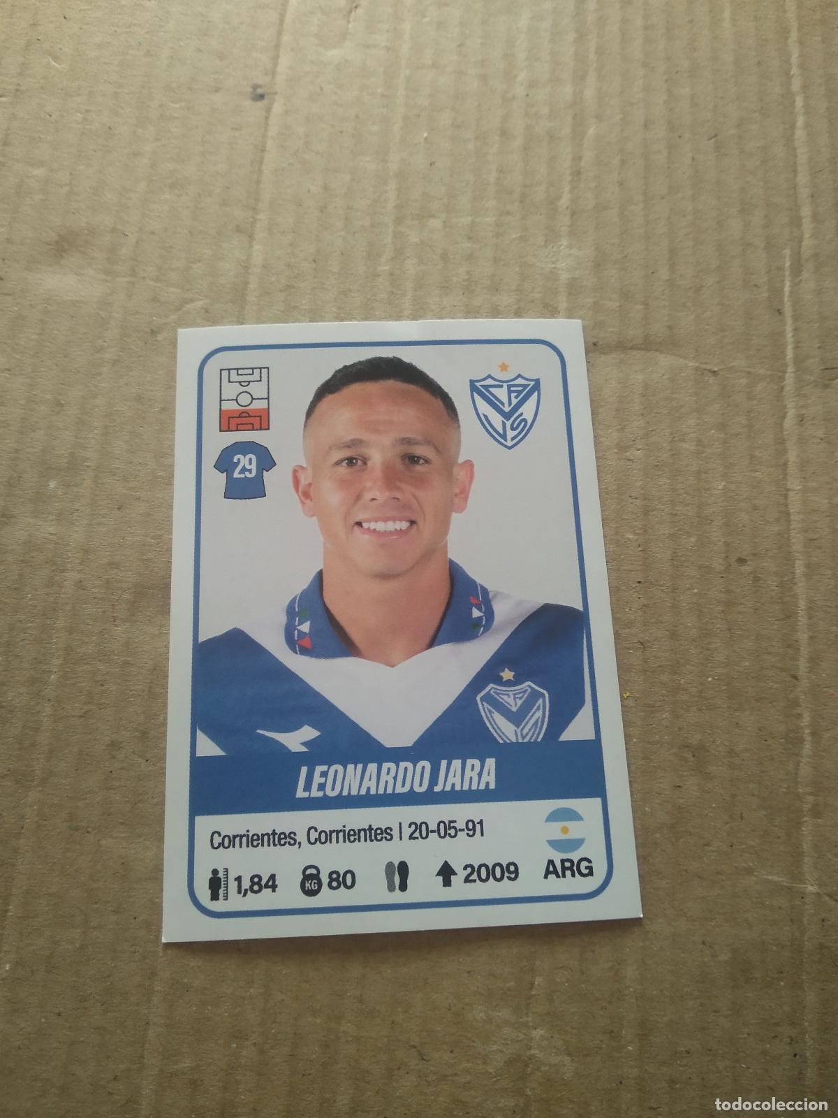 Football Stickers: 469 LEONARDO JARA VELEZ CROMO FUTBOL ARGENTINO PANINI LIGA ARGENTINA 2023