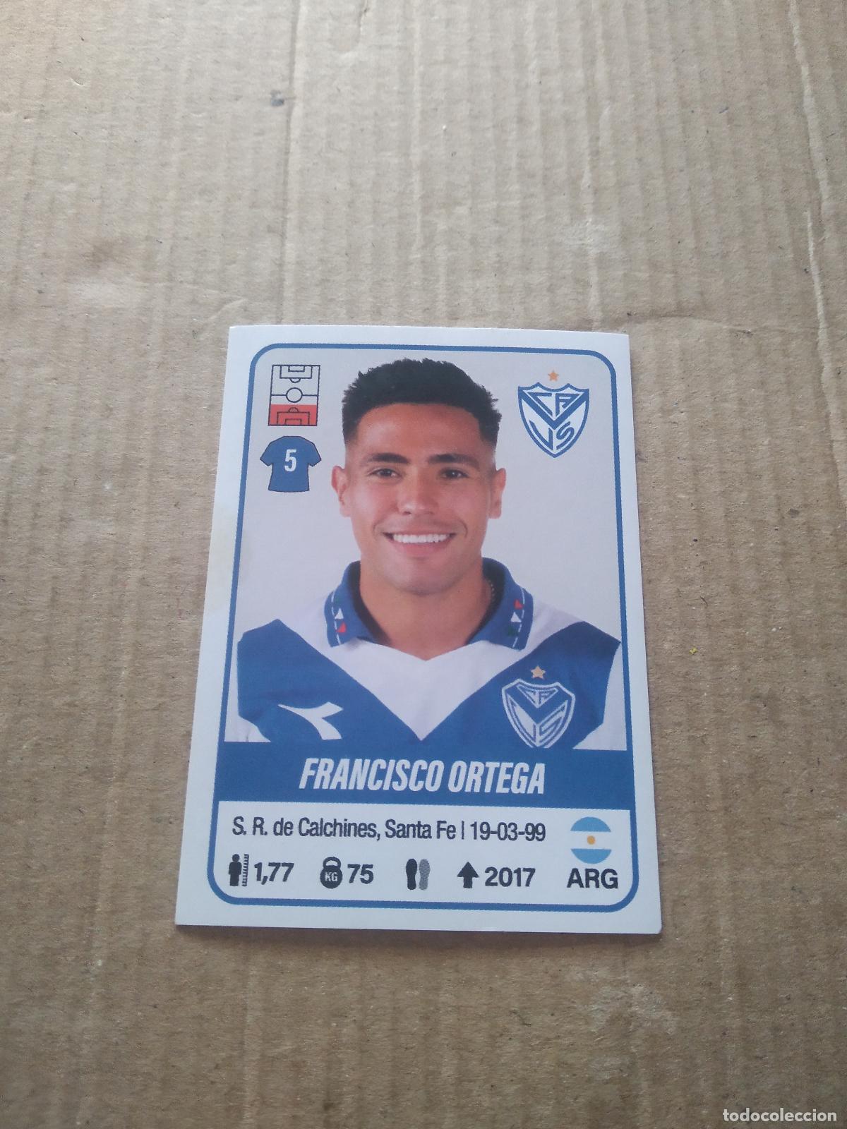 Football Stickers: 470 FRANCISCO ORTEGA VELEZ CROMO FUTBOL ARGENTINO PANINI LIGA ARGENTINA 2023