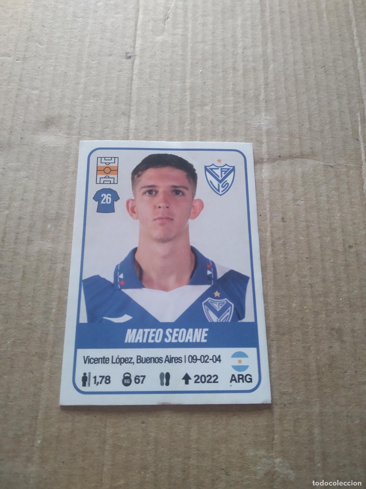 Football Stickers: 471 MATEO SEOANE VELEZ CROMO FUTBOL ARGENTINO PANINI LIGA ARGENTINA 2023