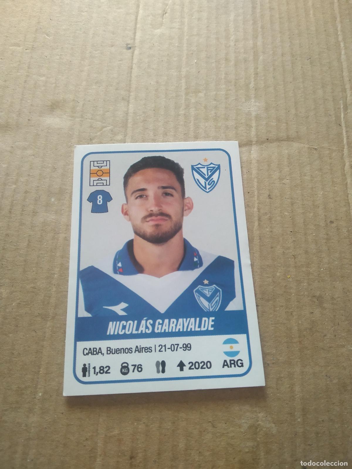 Football Stickers: 473 NICOLAS GARAYALDE VELEZ CROMO FUTBOL ARGENTINO PANINI LIGA ARGENTINA 2023