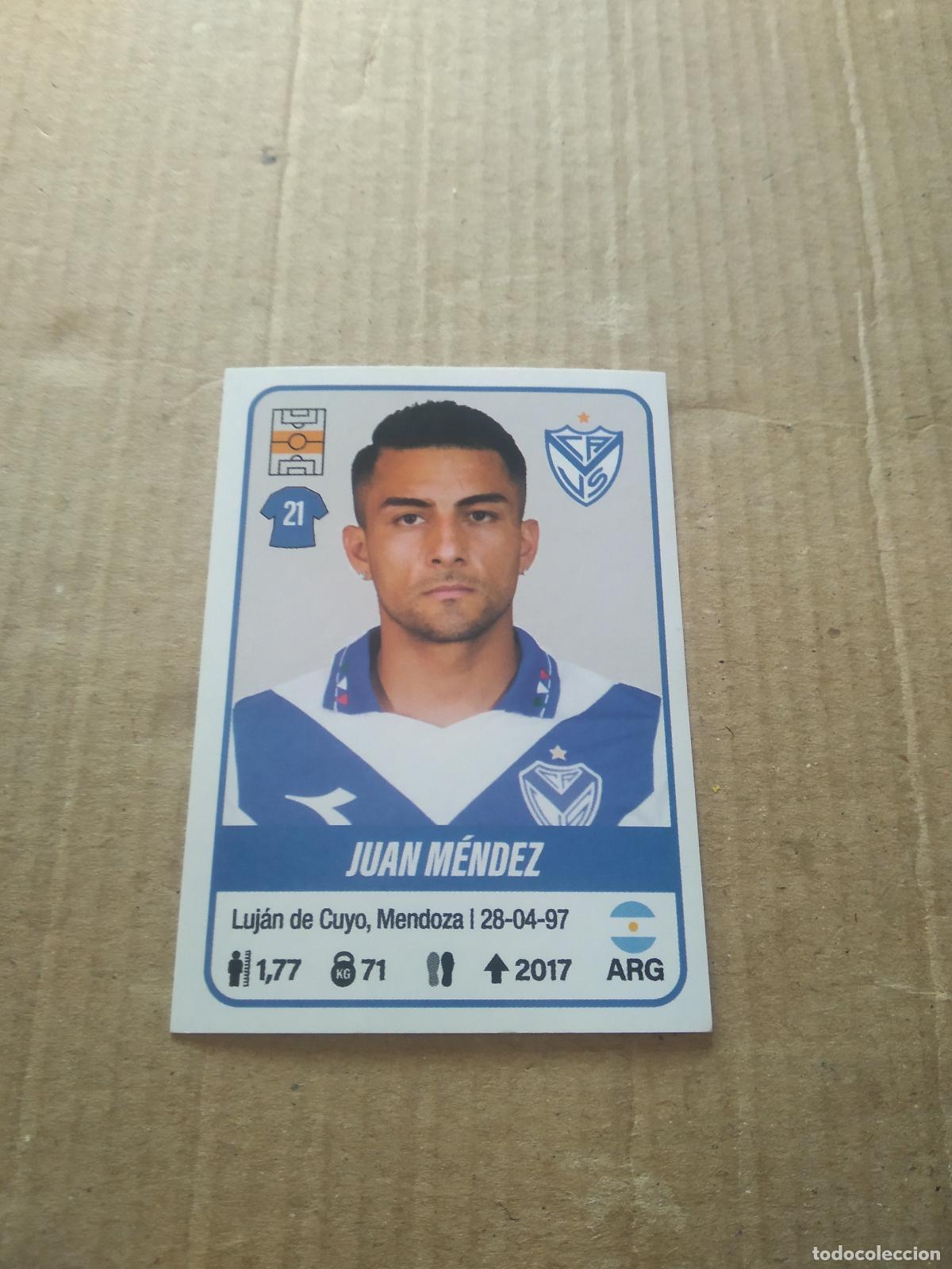 Football Stickers: 474 JUAN MENDEZ VELEZ CROMO FUTBOL ARGENTINO PANINI LIGA ARGENTINA 2023