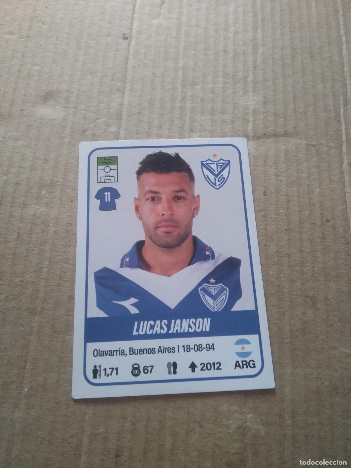 Football Stickers: 477 LUCAS JANSON VELEZ CROMO FUTBOL ARGENTINO PANINI LIGA ARGENTINA 2023