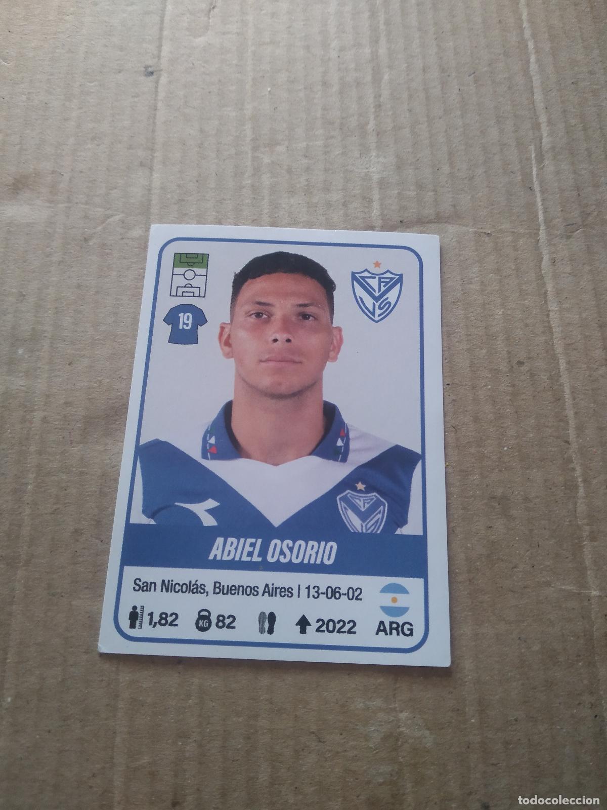 Football Stickers: 478 ABIEL OSORIO VELEZ CROMO FUTBOL ARGENTINO PANINI LIGA ARGENTINA 2023