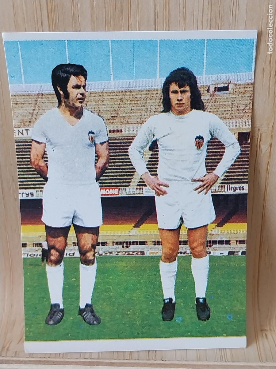 Figurine di Calcio: BARRERO - ANTON VALENCIA RUIROMER A&Ntilde;O 1975 75 76 CROMO 135 ++ SIN PEGAR NUNCA ROMERO
