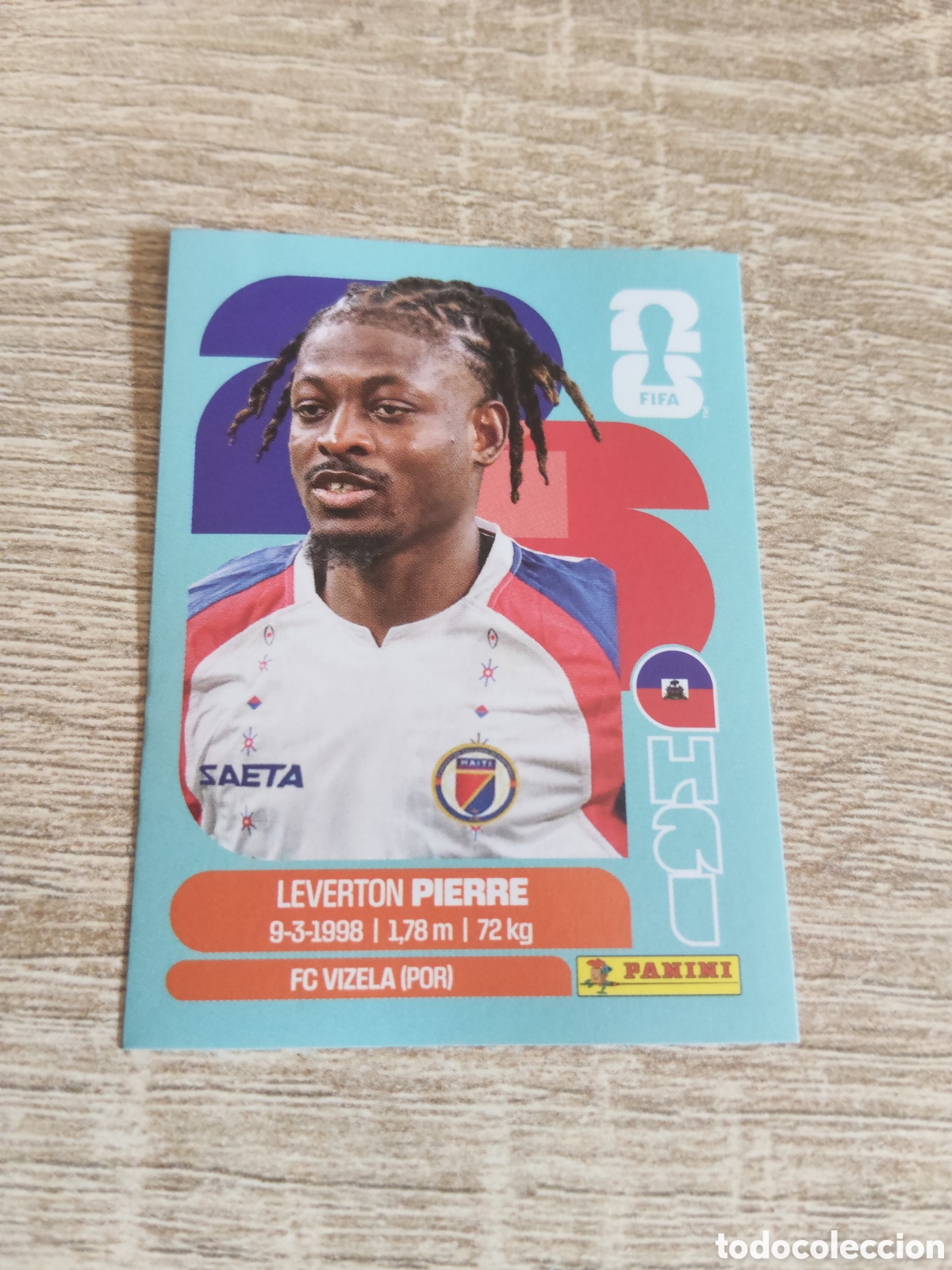 Football Stickers: Panini mundial 2026 HAI 10 Leverton Pierre Hait&iacute;