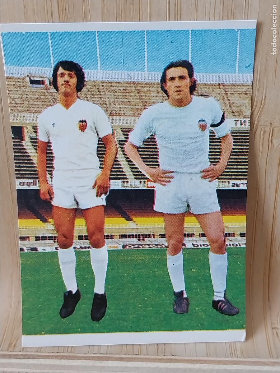 Figurine di Calcio: J MARTINEZ - SOL VALENCIA RUIROMER A&Ntilde;O 1975 75 76 CROMO 130 ++ SIN PEGAR NUNCA ROMERO