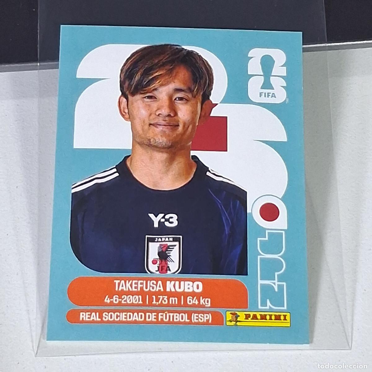 Cromos de Futebol: A36 JPN12 TAKEFUSA KUBO 12 JAP&Oacute;N JAPAN JPN MUNDIAL FIFA WORLD CUP 2026 STICKER PANINI